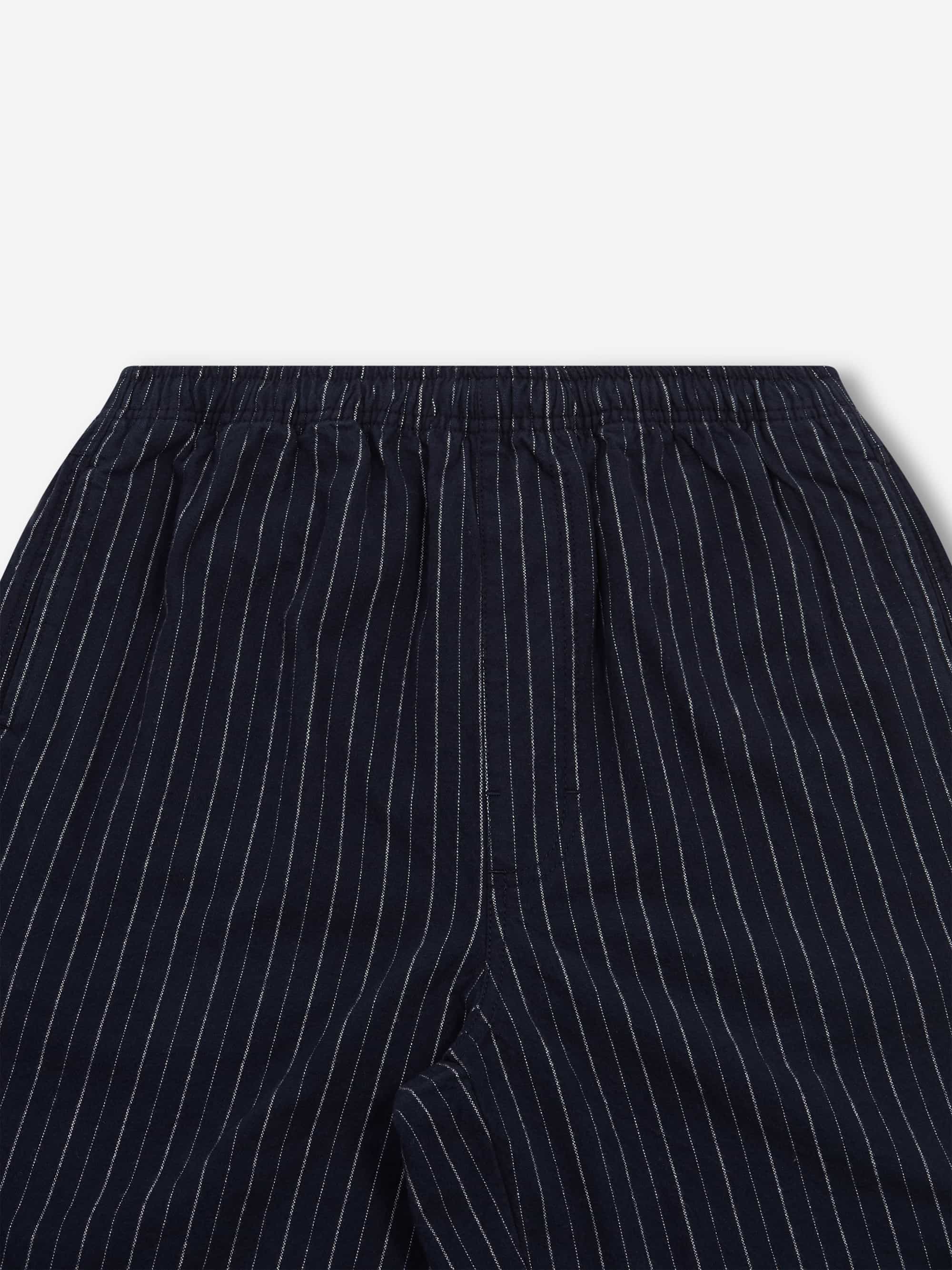 Stussy Striped Beach Short W - Navy - Image 2
