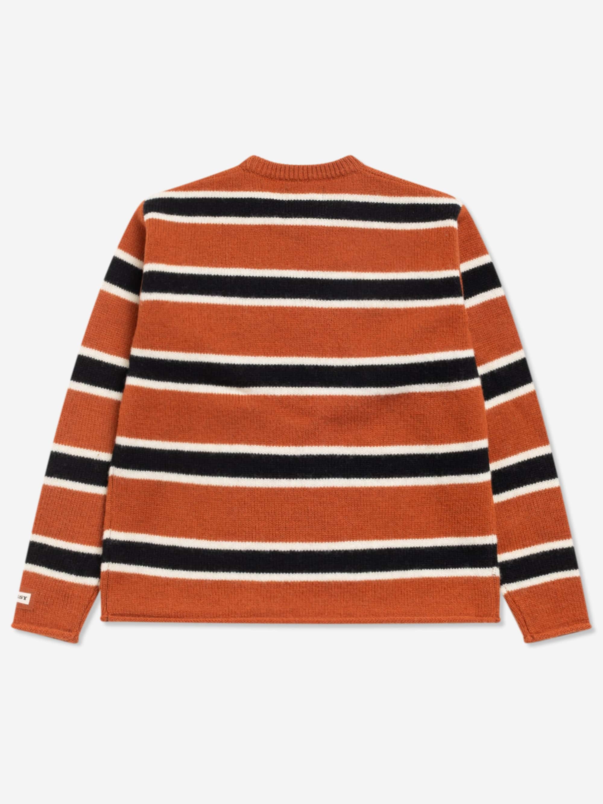Stussy Striped Wool Sweater W - Umber - Image 2