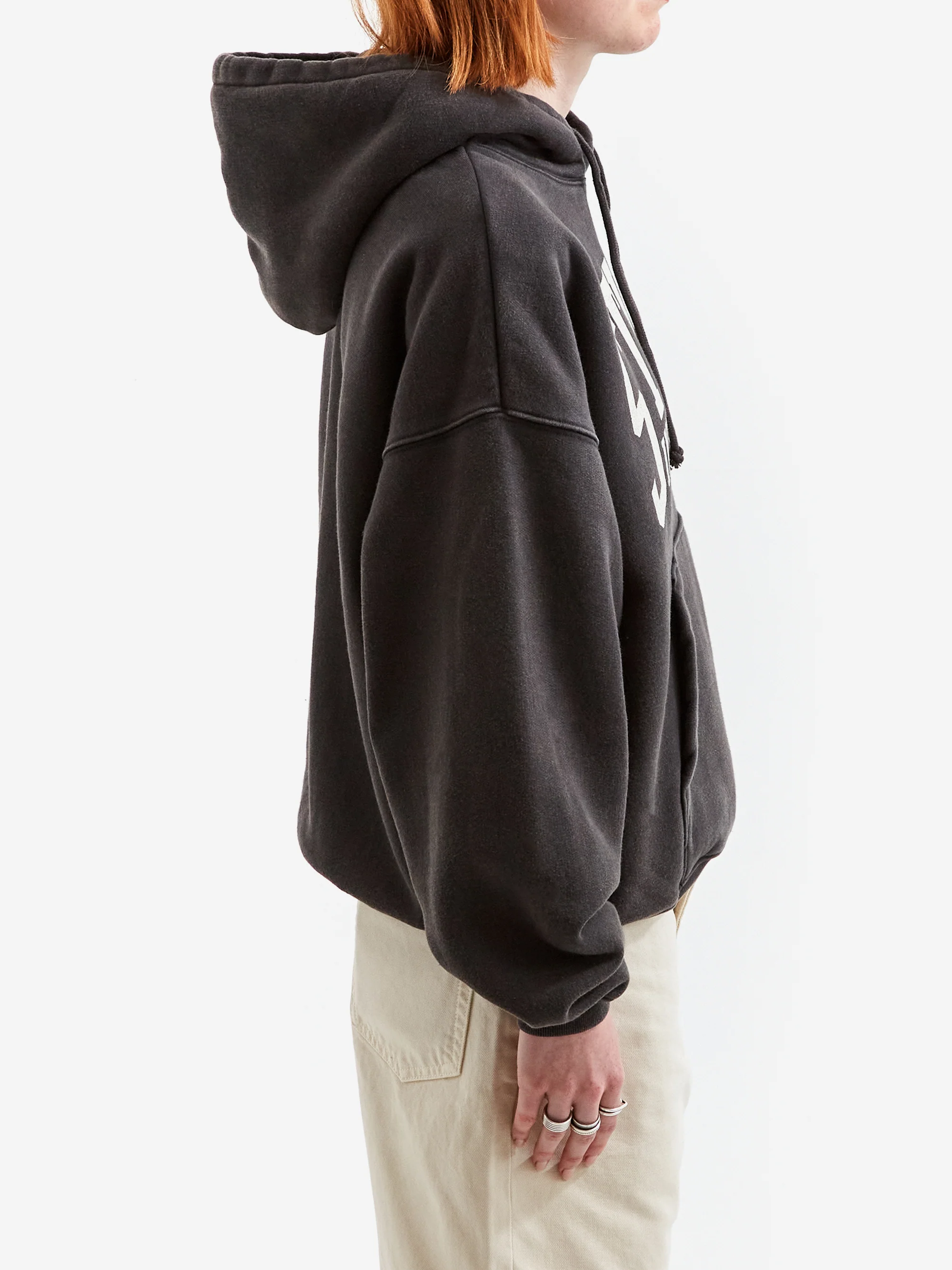 Stussy International Relaxed Hoodie W - Washed Black - Image 2