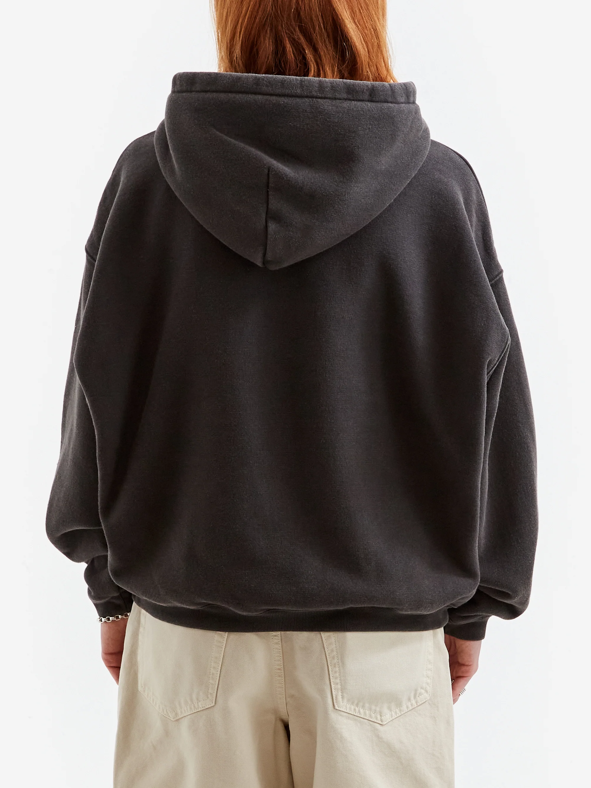 Stussy International Relaxed Hoodie W - Washed Black - Image 3
