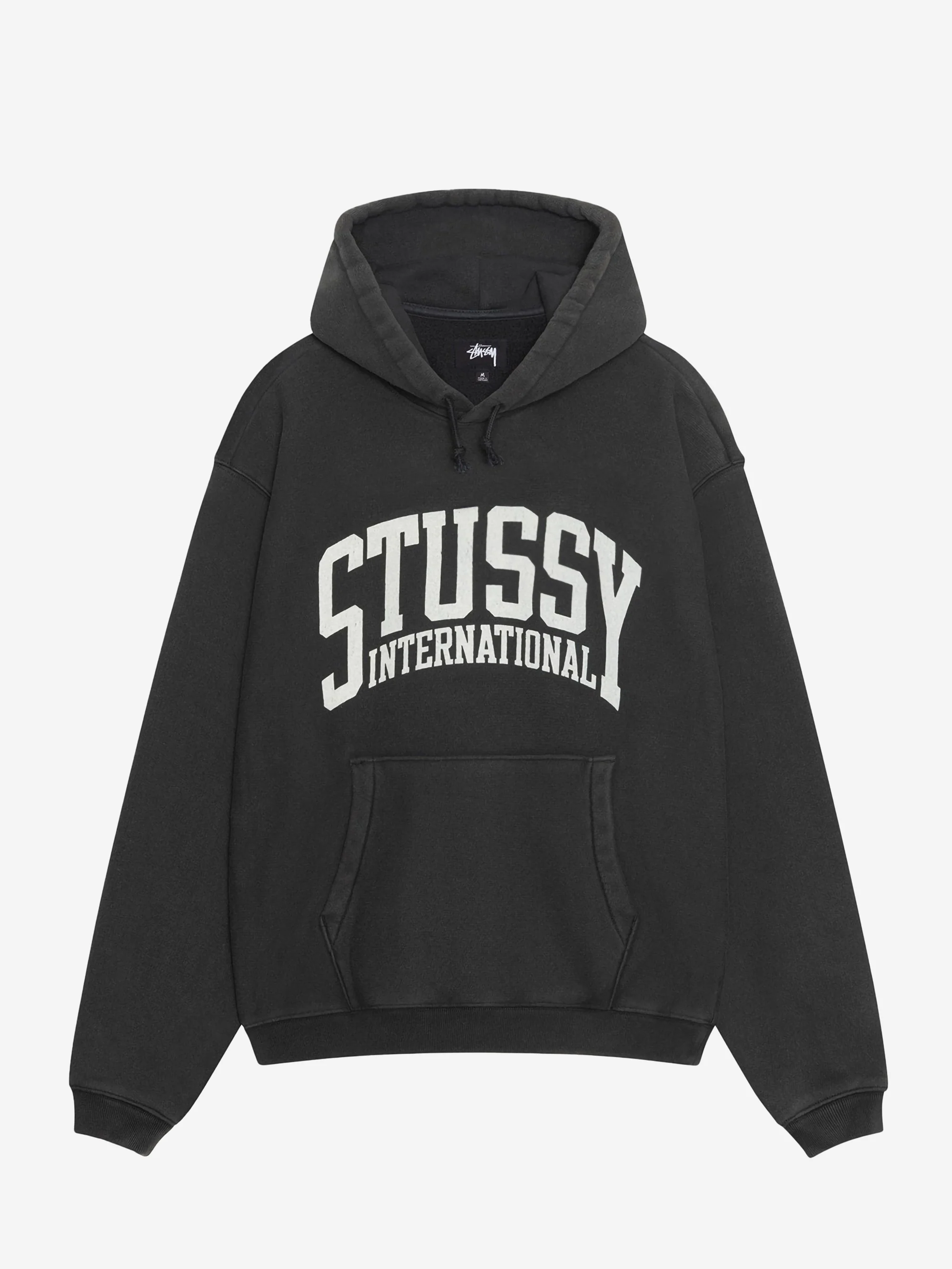 Stussy International Relaxed Hoodie W - Washed Black - Image 4