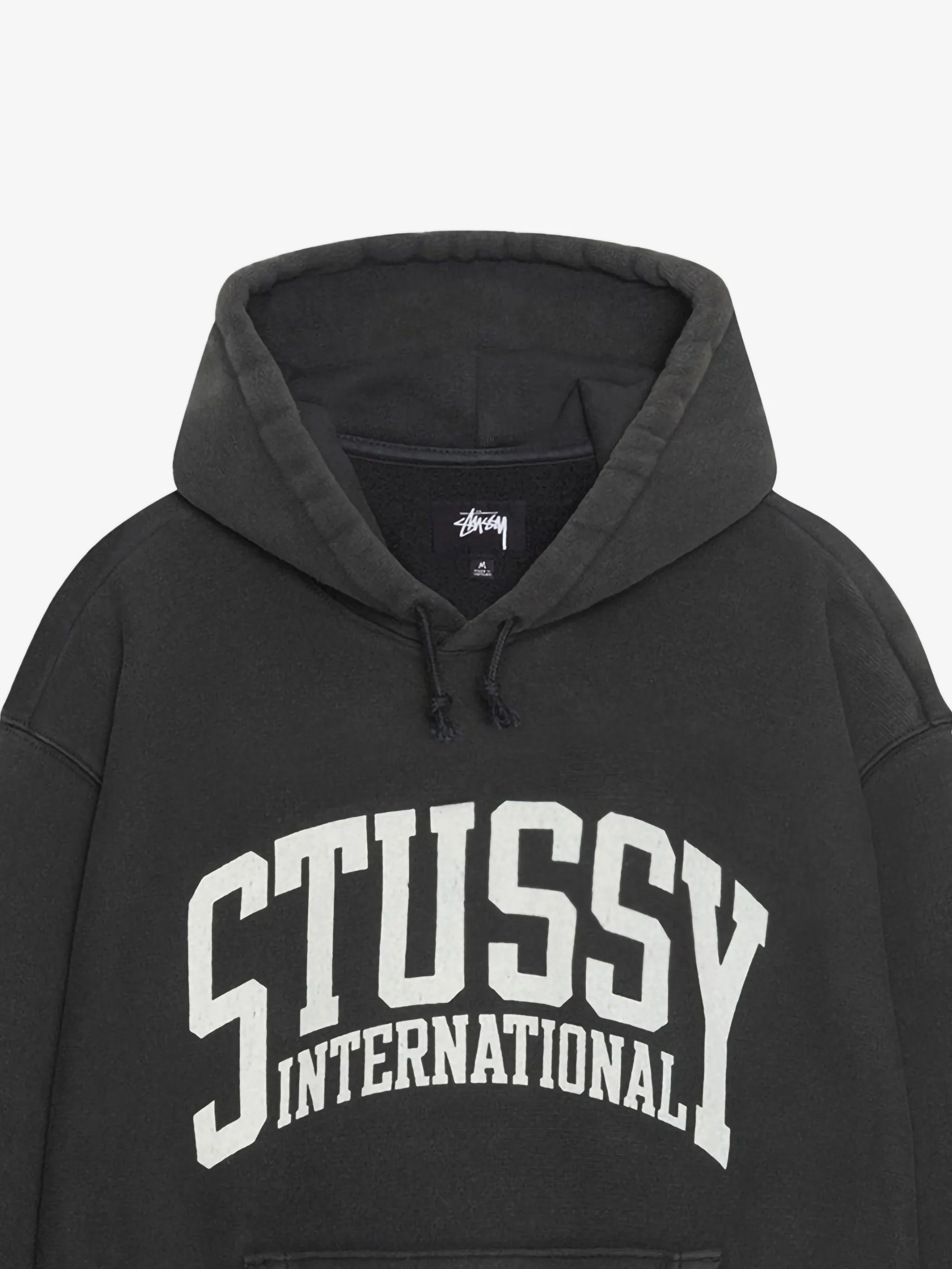 Stussy International Relaxed Hoodie W - Washed Black - Image 5