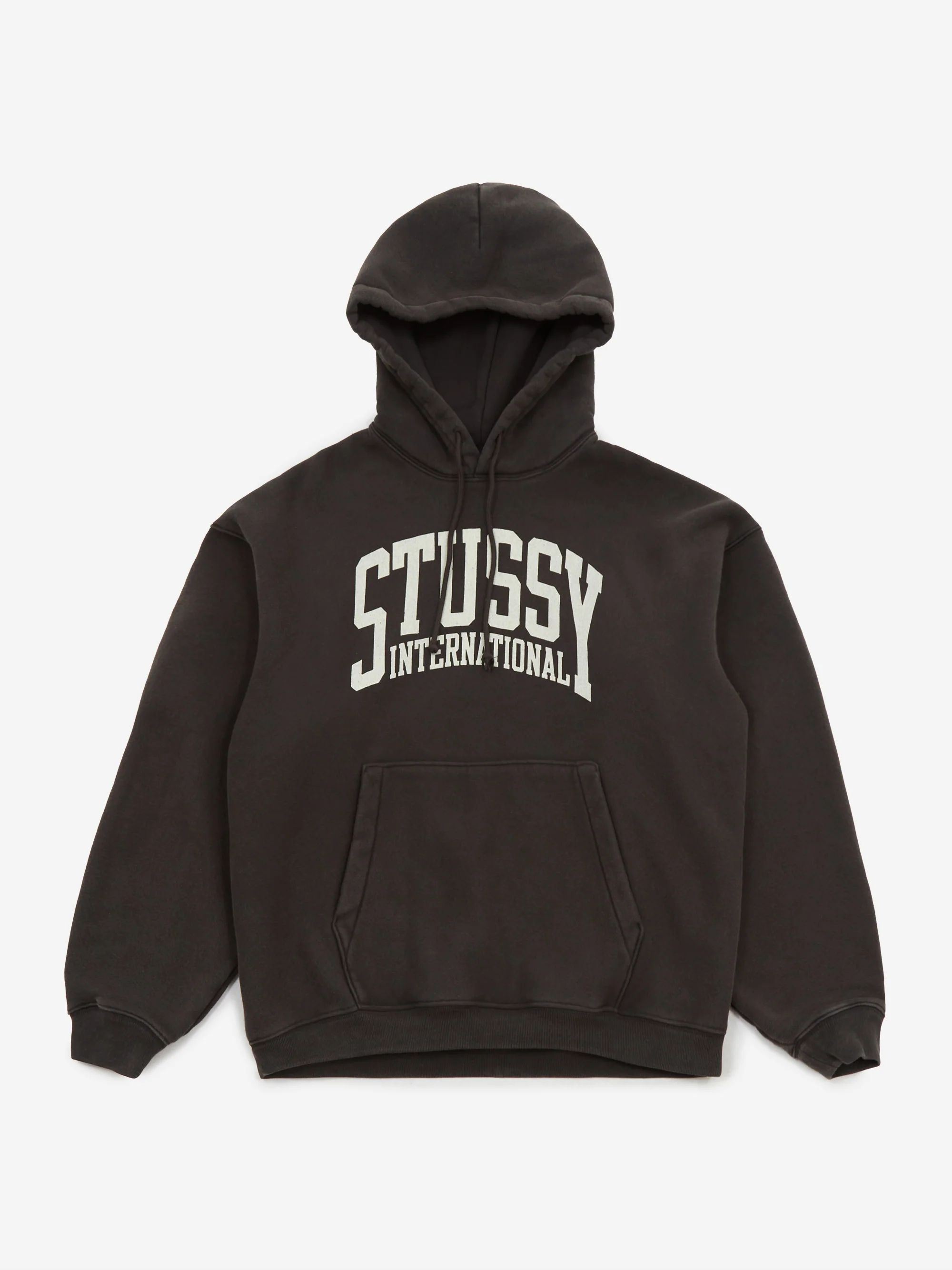 Stussy International Relaxed Hoodie - Black