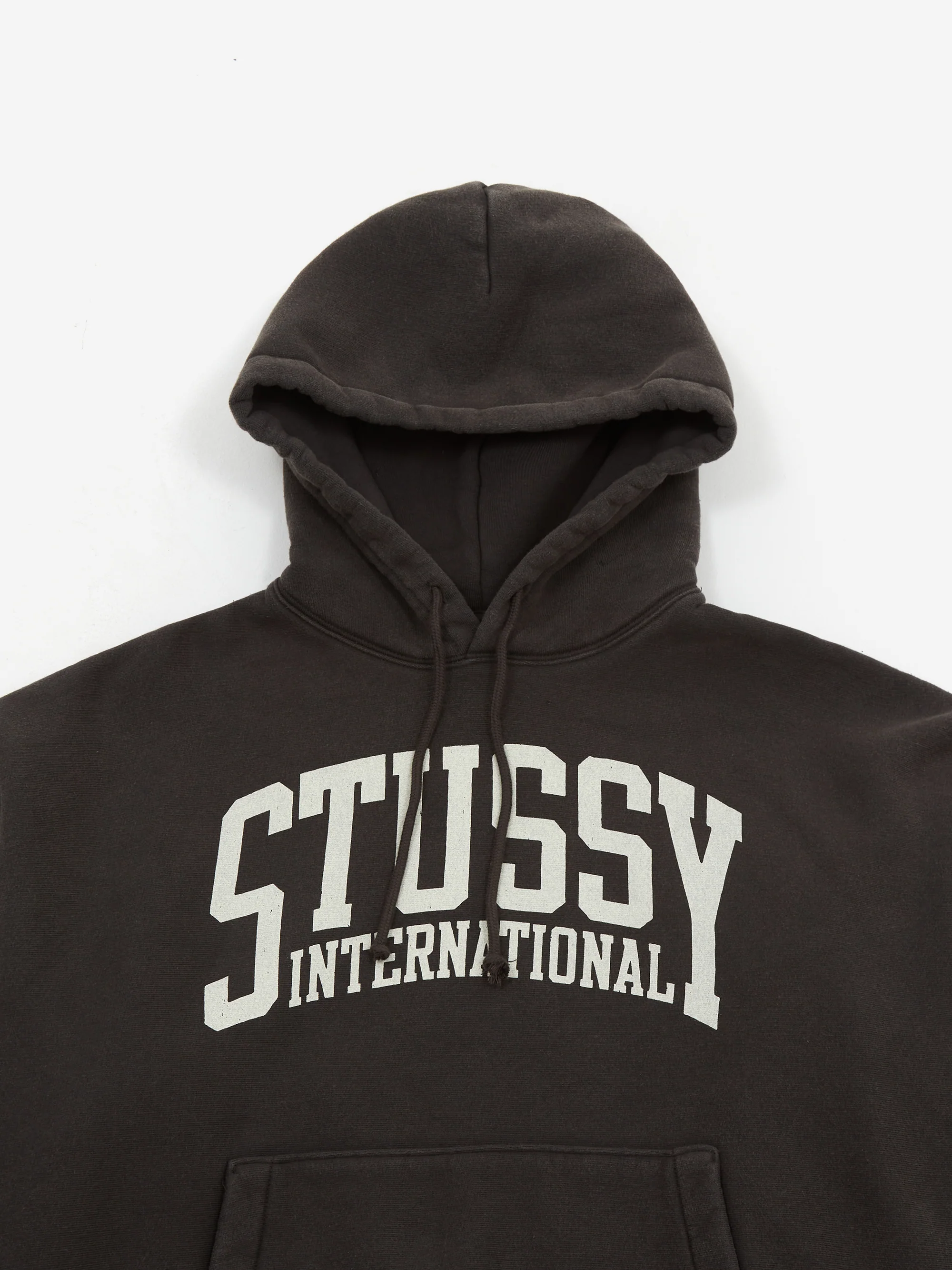 Stussy International Relaxed Hoodie - Black - Image 3