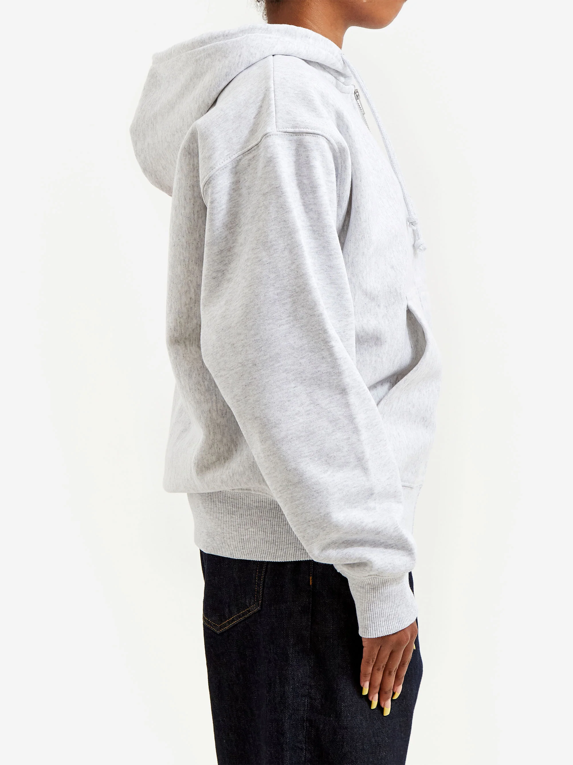 Stussy Superior Quality Zip Hood W - Ash Heather - Image 3