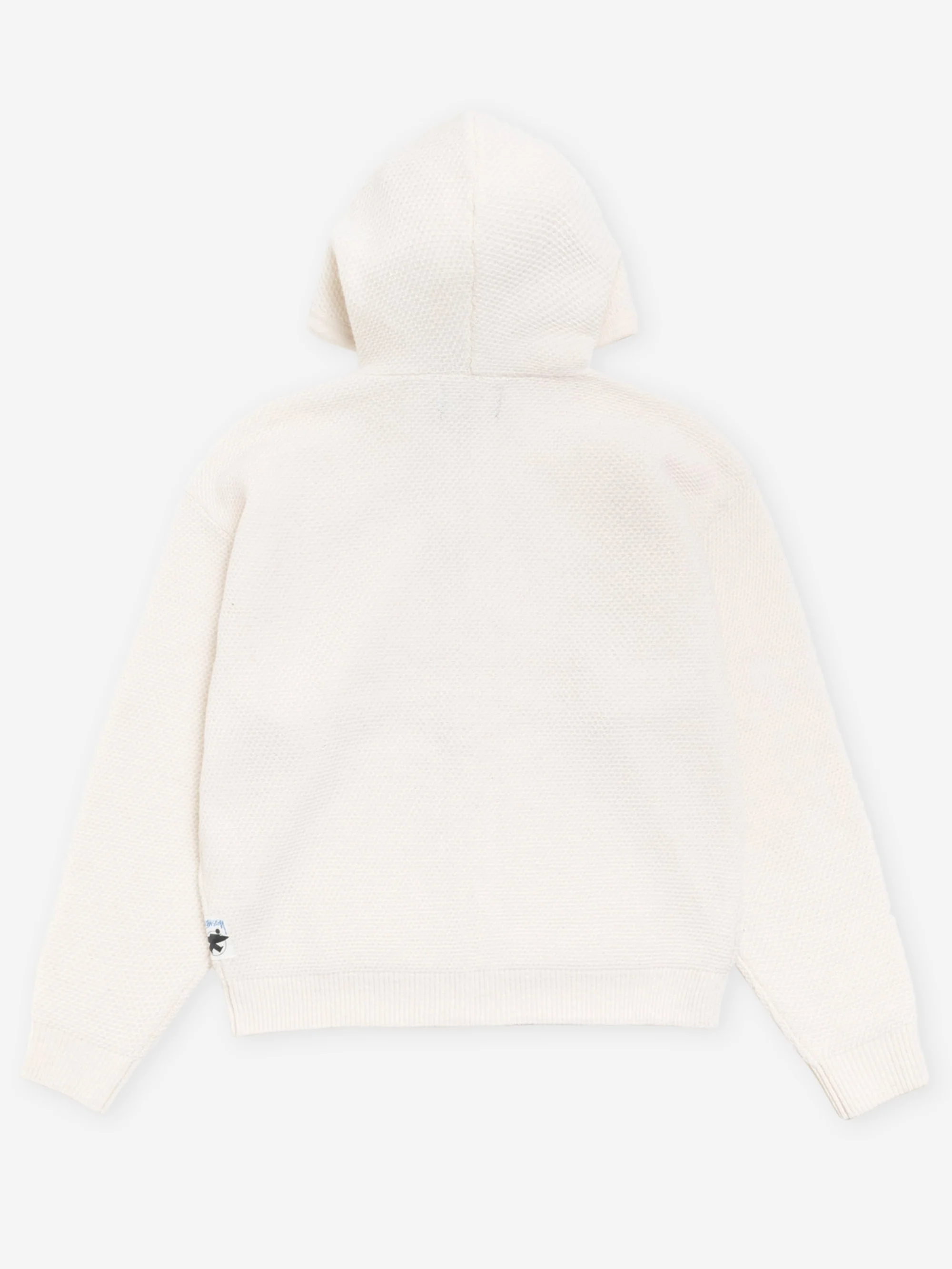 Stussy Textured Zip Hooded Sweater W - Bone - Image 2
