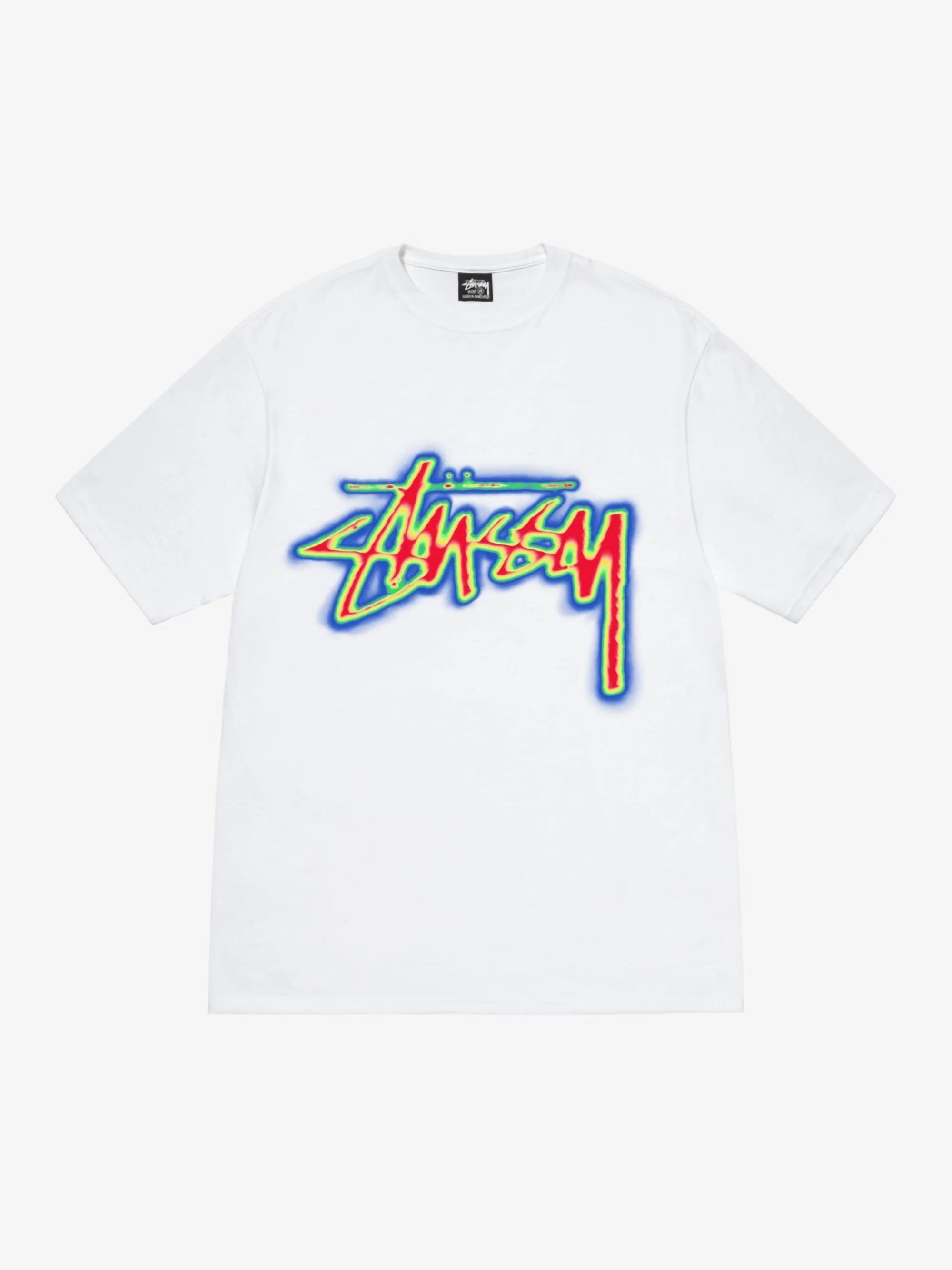 Stussy Thermal Stock T-Shirt - White