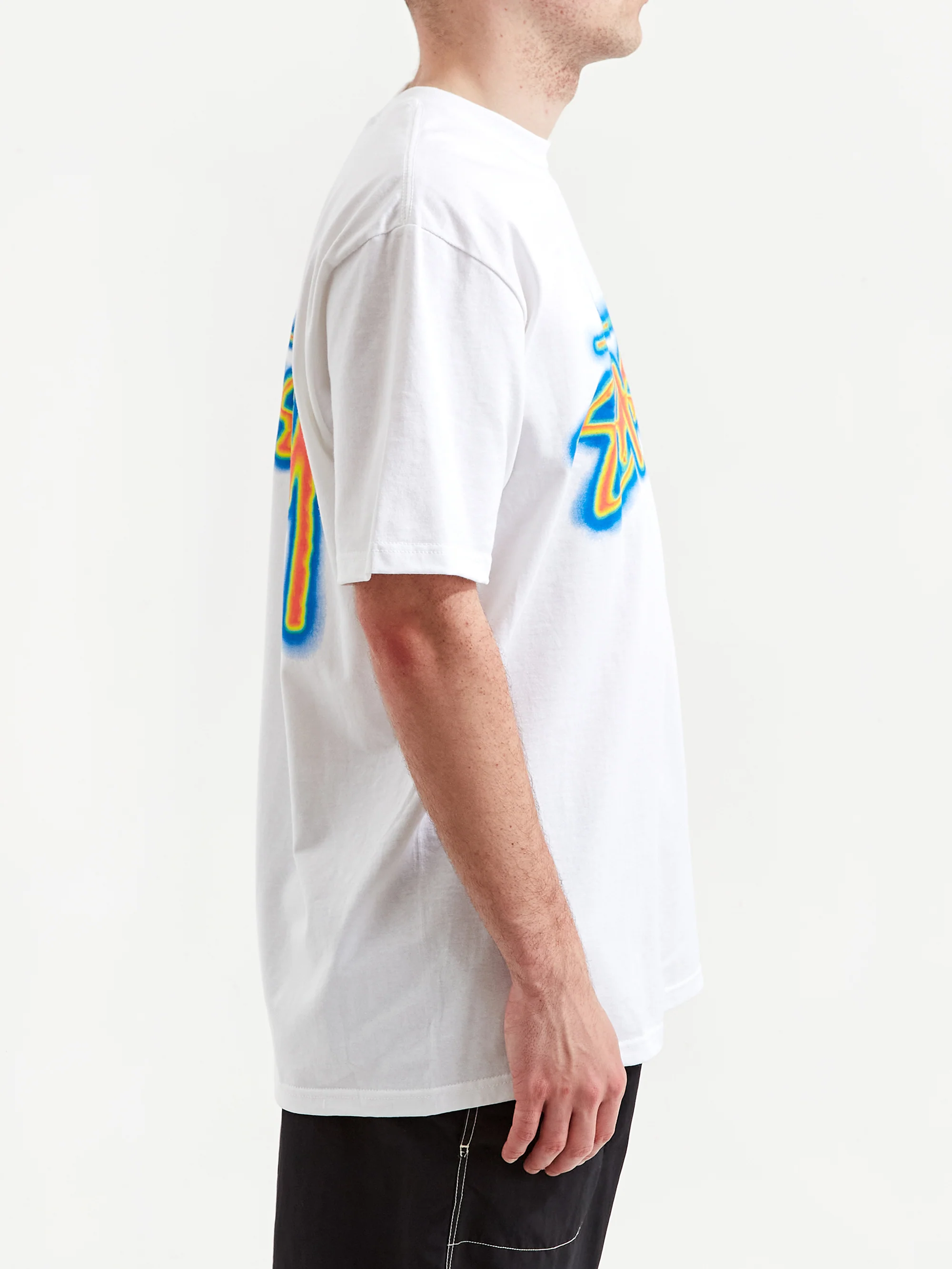Stussy Thermal Stock T-Shirt - White - Image 4