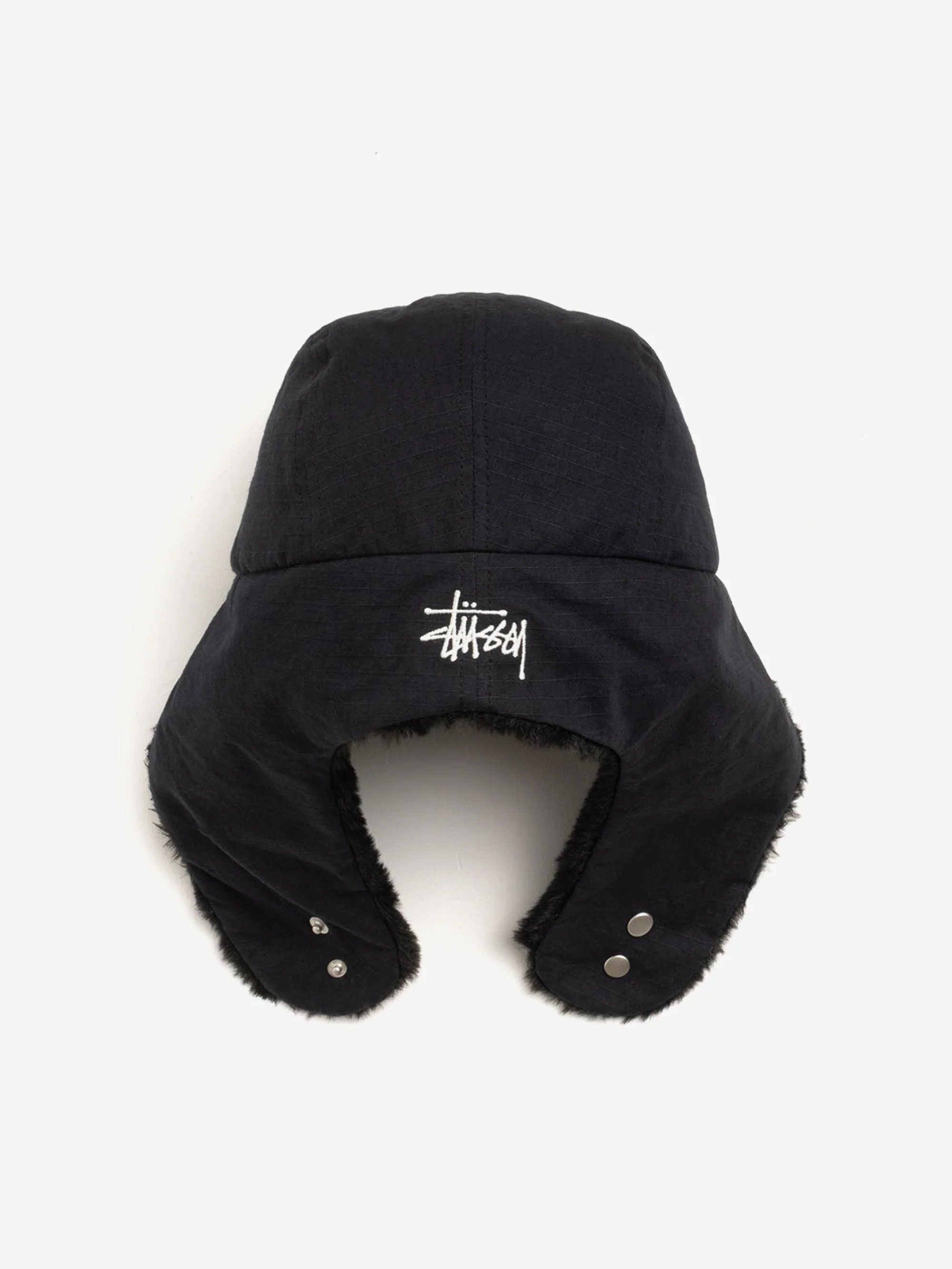 Stussy Trapper Cap - Black - Image 3