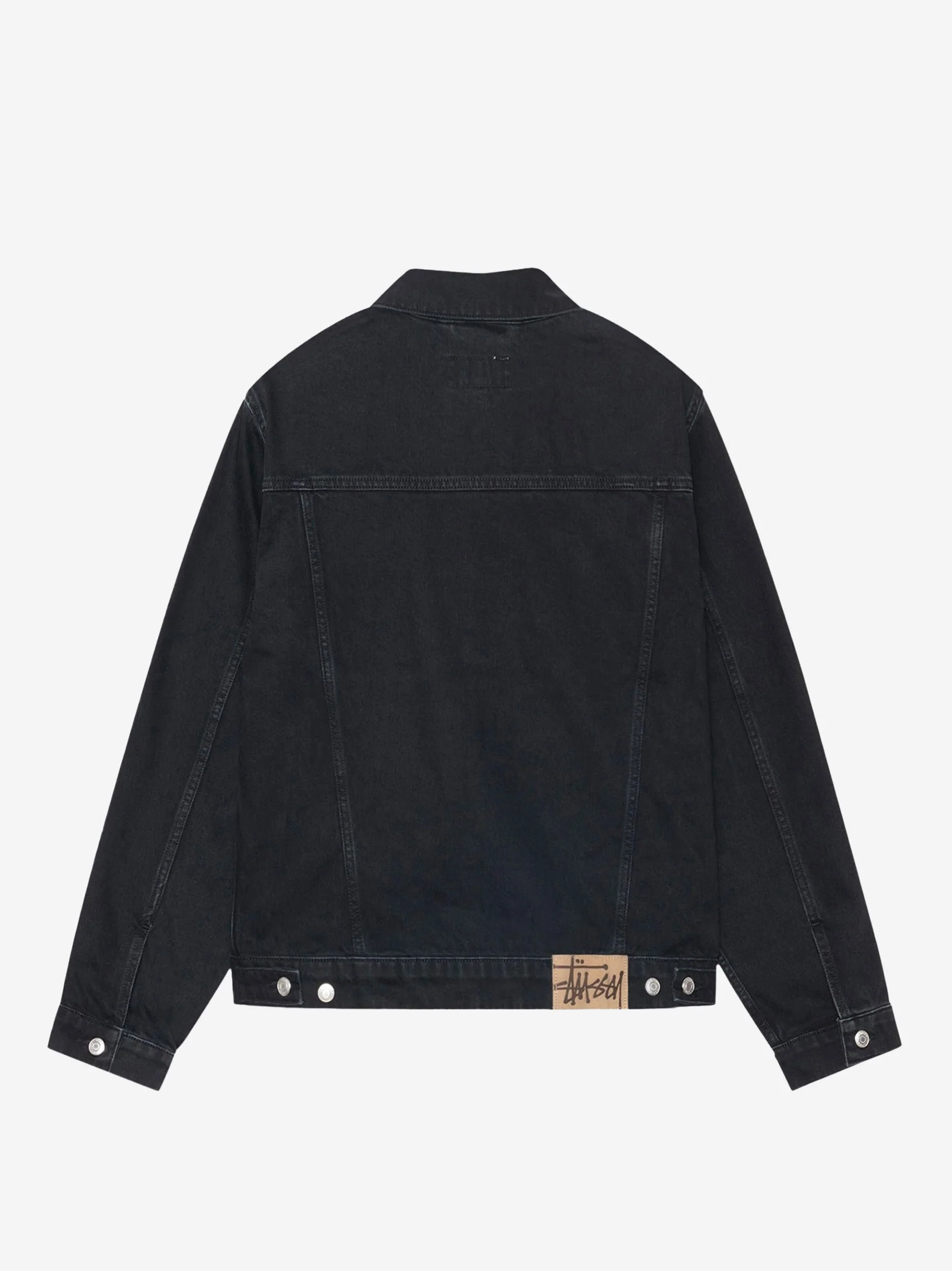 Stussy Trucker Denim Jacket - Black - Image 3