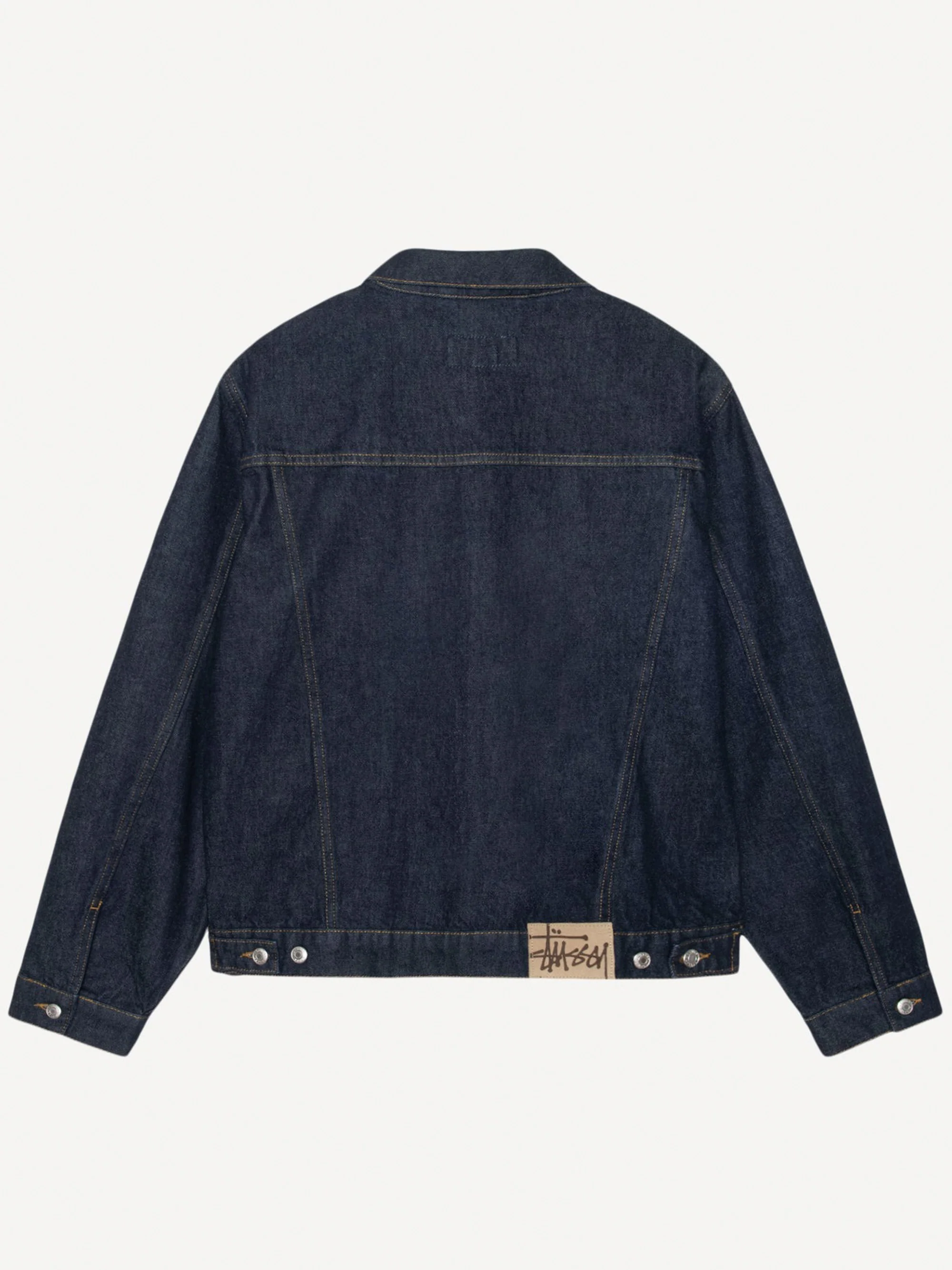 Stussy Trucker Denim - Rinsed Indigo - Image 3