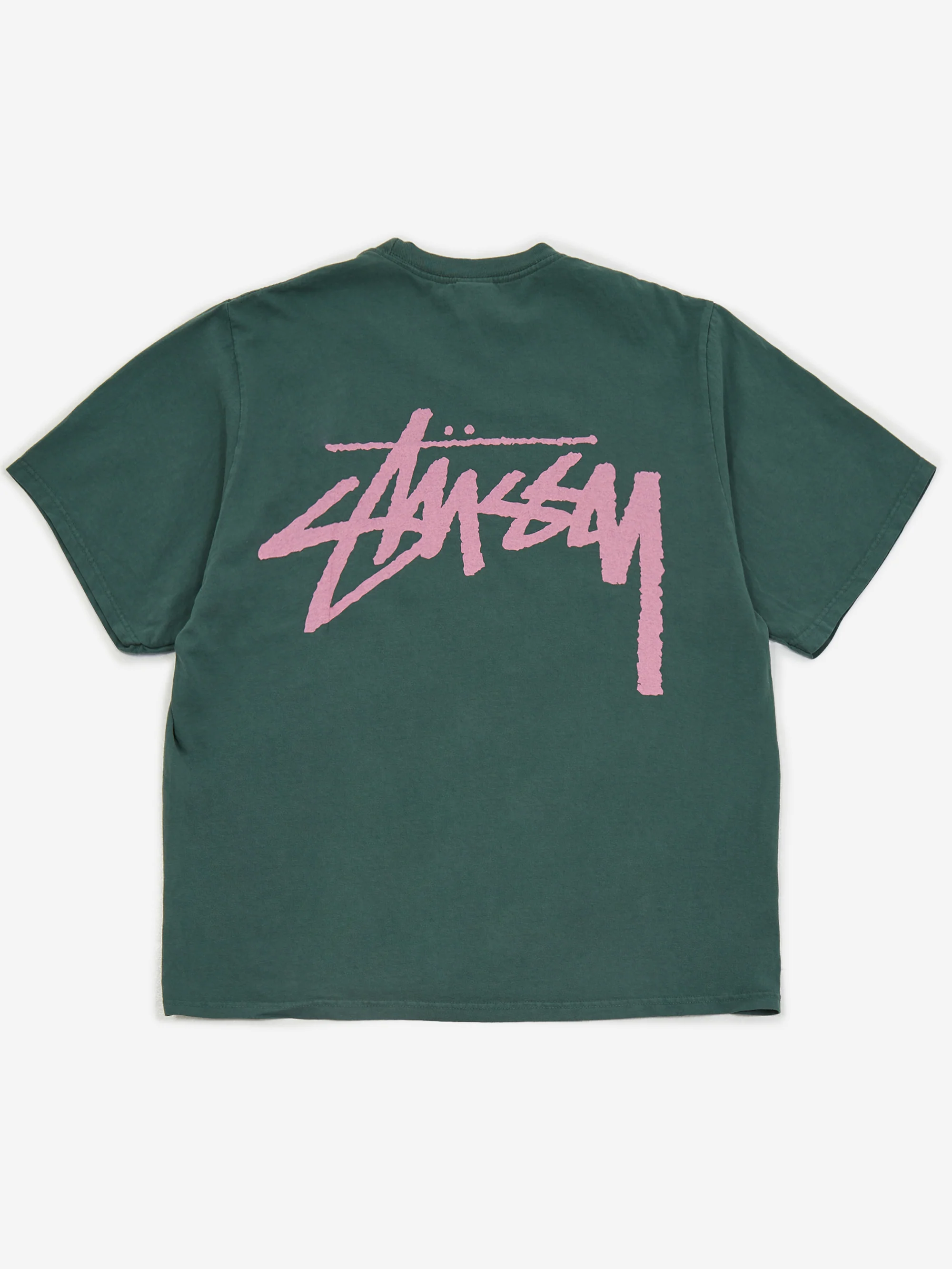 Stussy Venus Pig. Dyed T-Shirt - Forest - Image 2