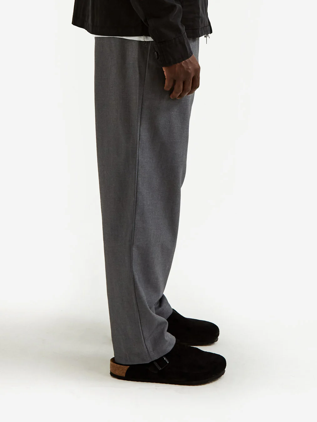 Stussy Volume Pleated Trouser - Grey - Image 5