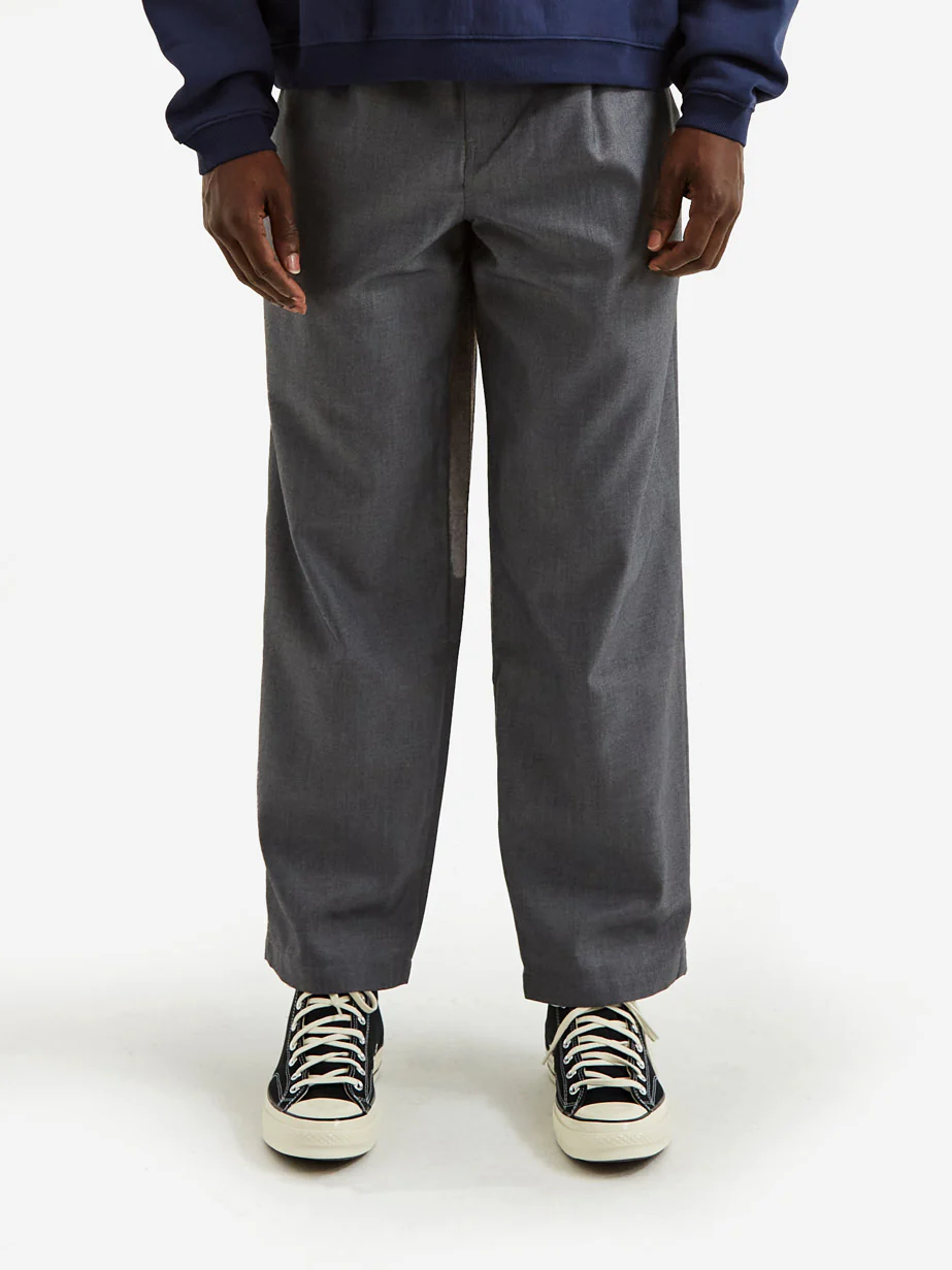 Stussy Volume Pleated Trouser - Grey - Image 7