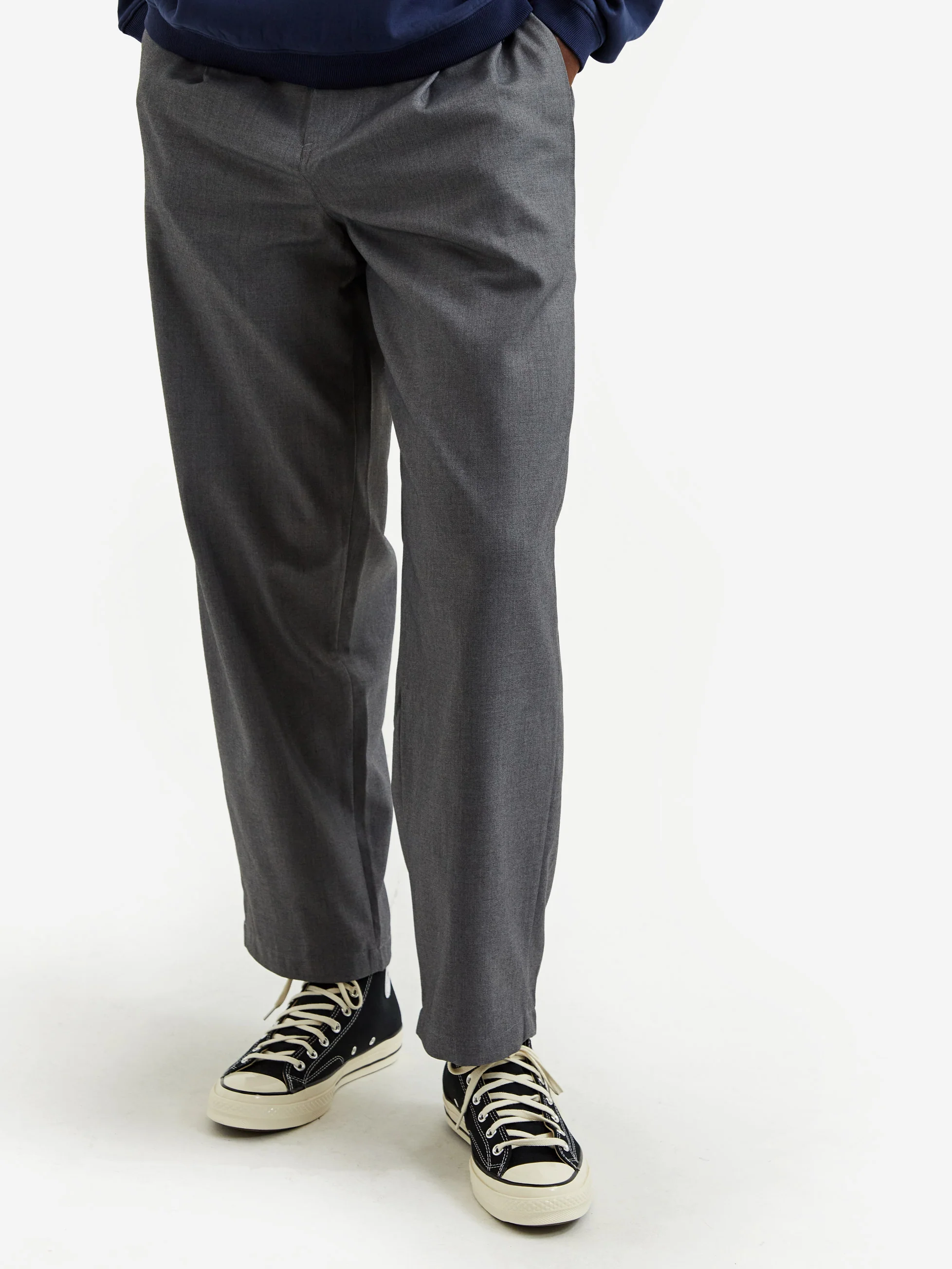 Stussy Volume Pleated Trouser - Grey - Image 9