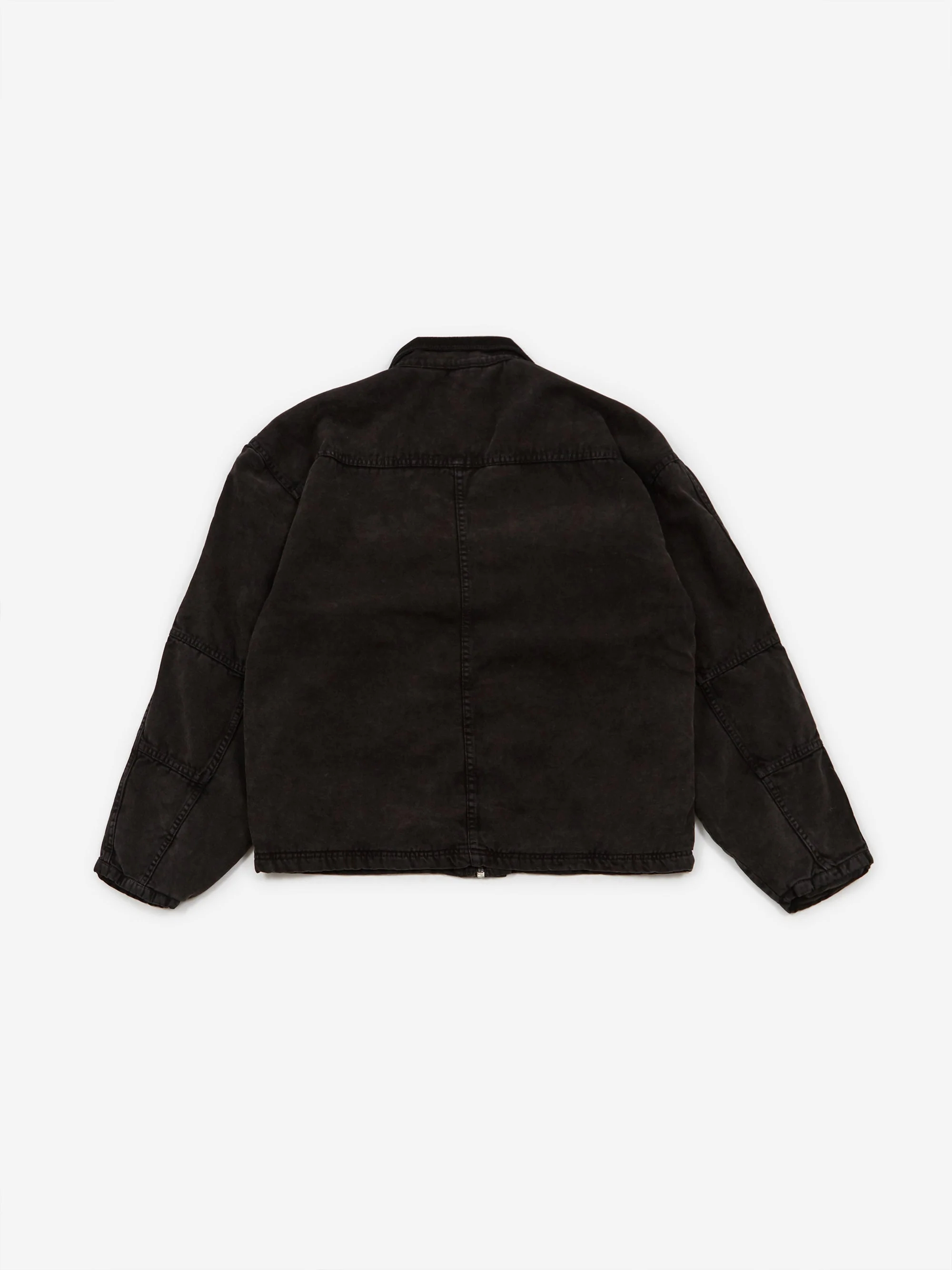 Stussy Washed Canvas Shop Jacket - Black - Image 4