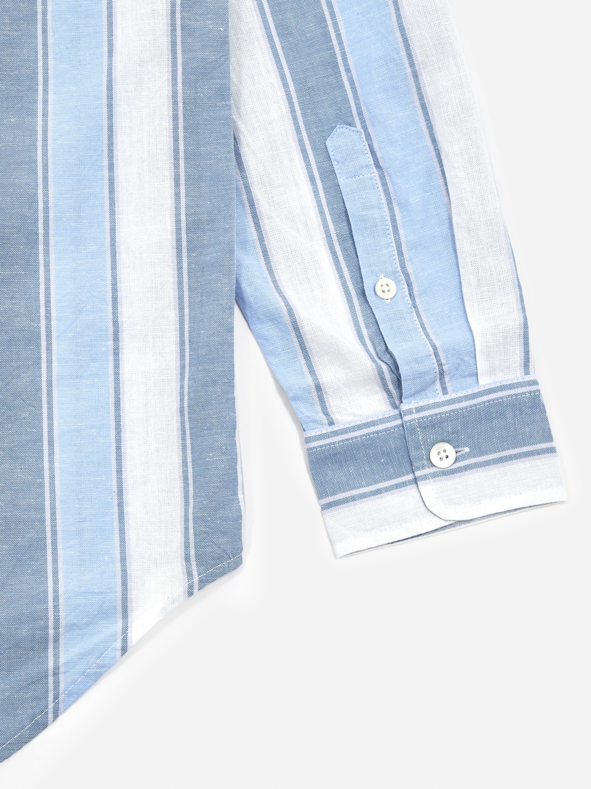 Stussy Wide Striped Shirt - Blue Stripe - Image 5