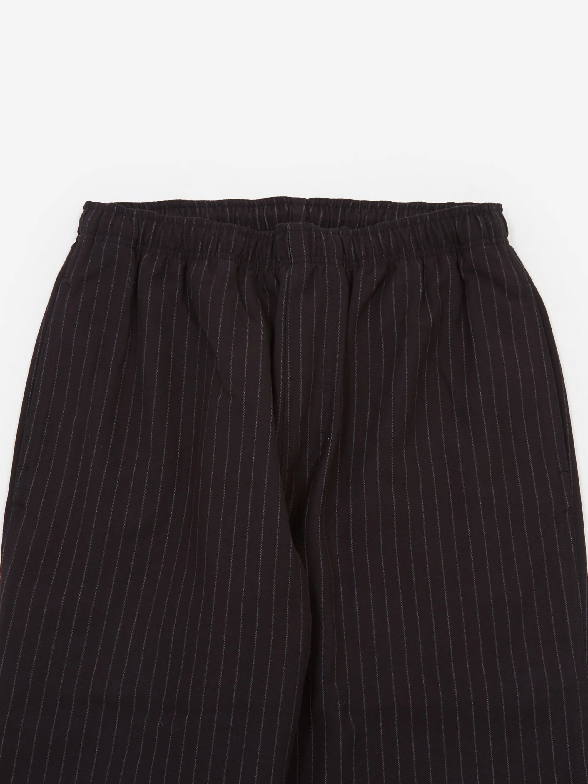 Stussy Wool Stripe Beach Pant - Black - Image 2