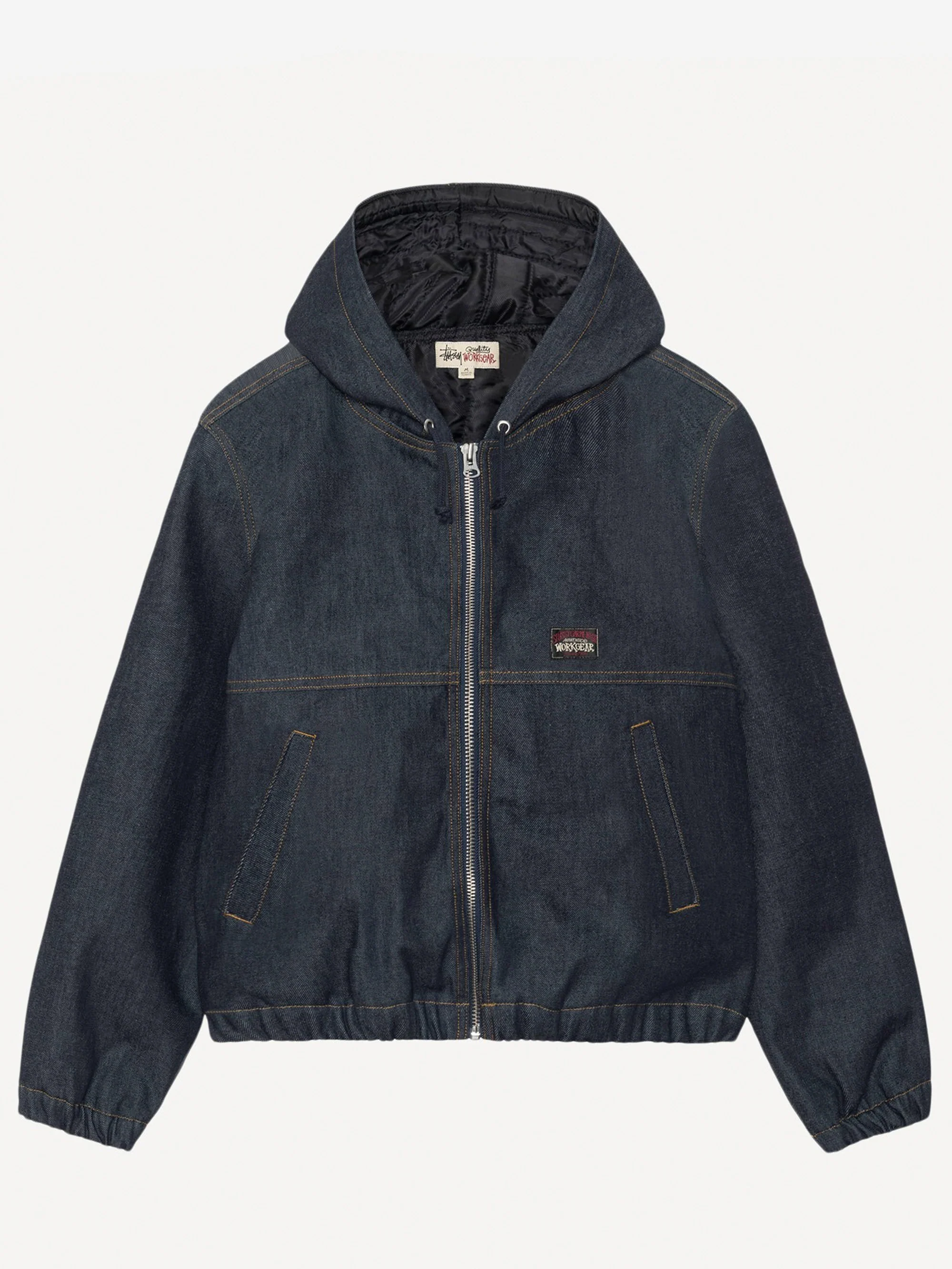 Stussy Work Jacket Denim - Raw Indigo - Image 5