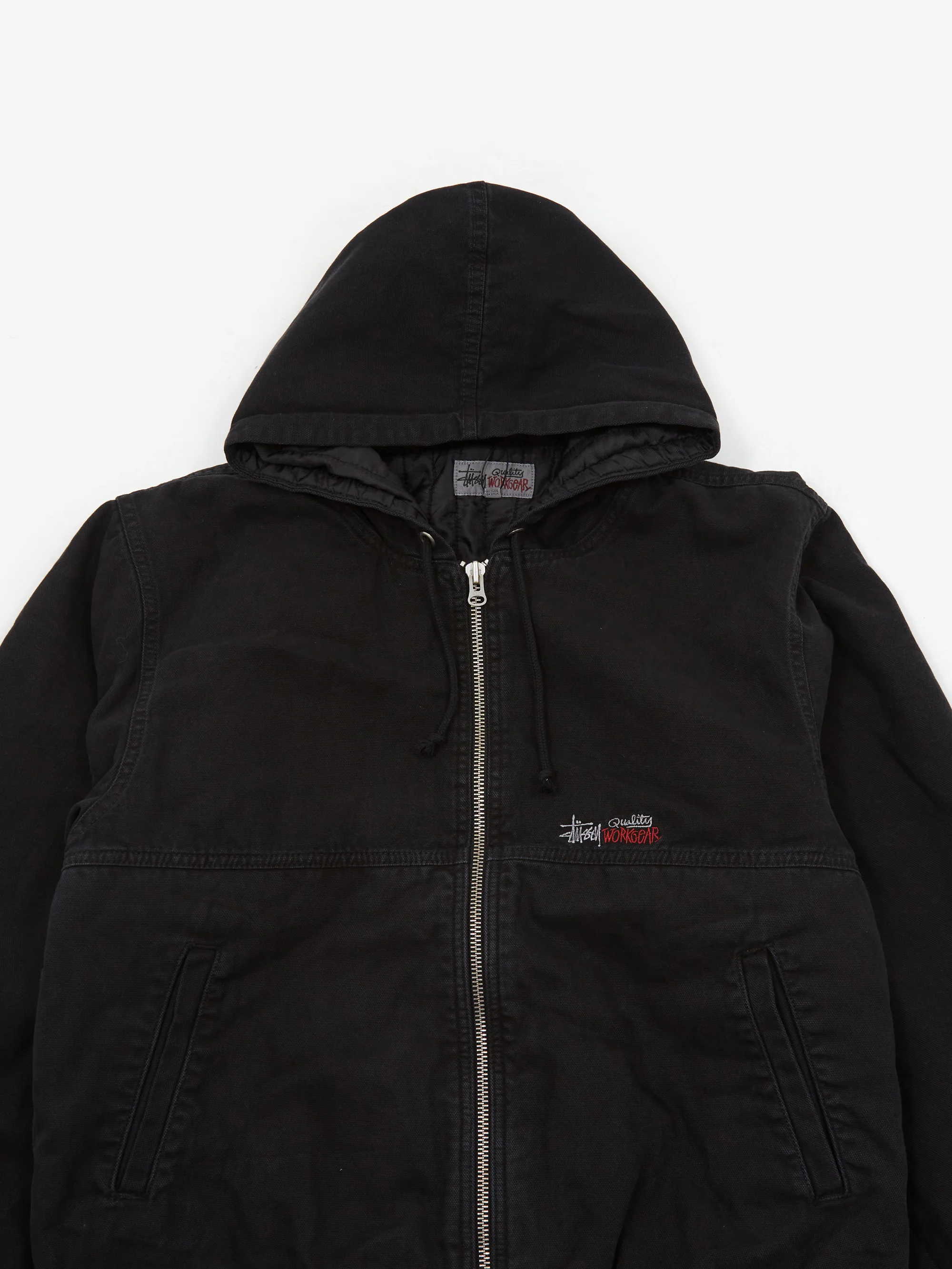 Stüssy Work Jacket Insulated Canvas - Black - Image 2