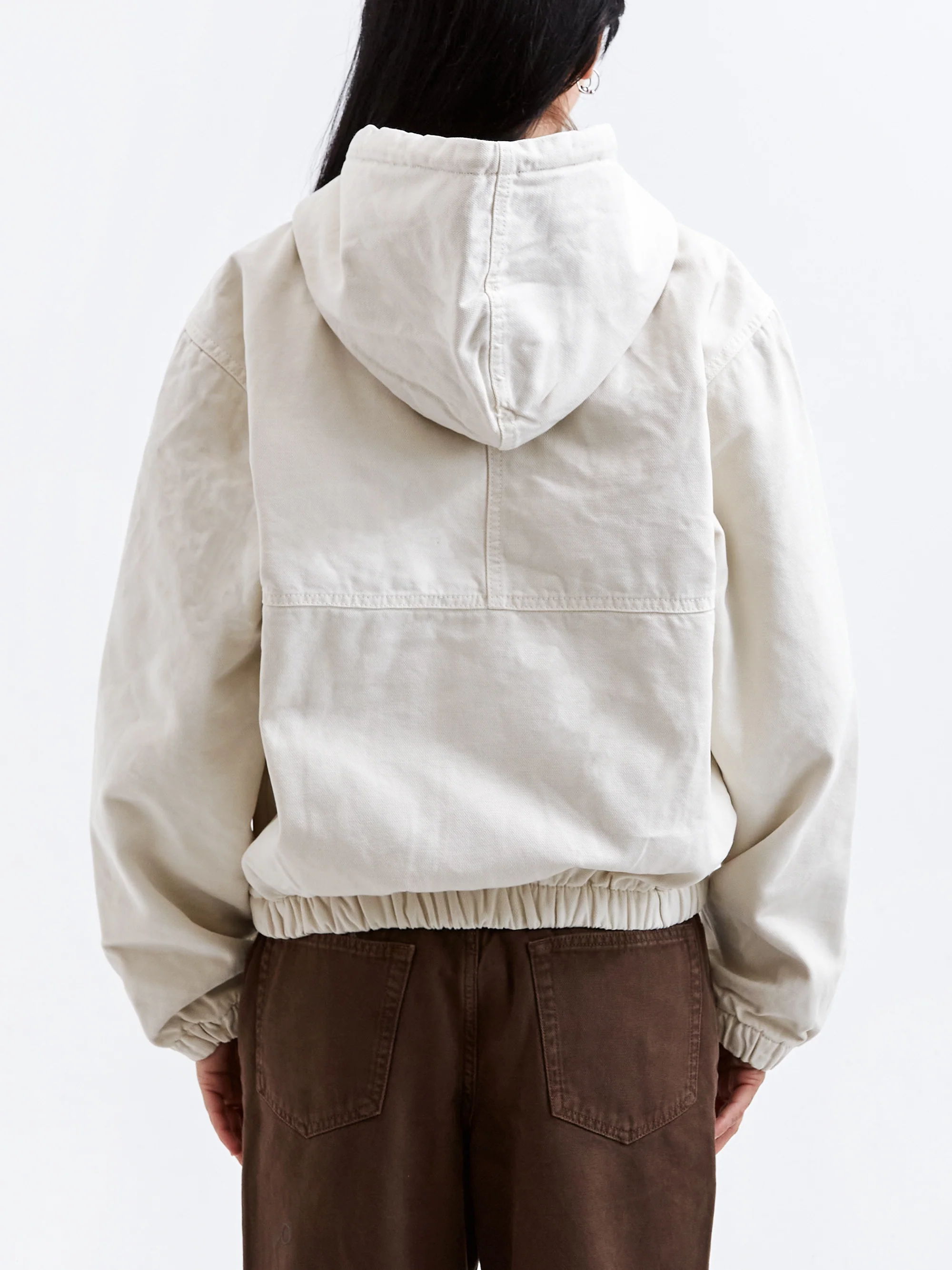 Stüssy Work Jacket Insulated Canvas - Bone - Image 3