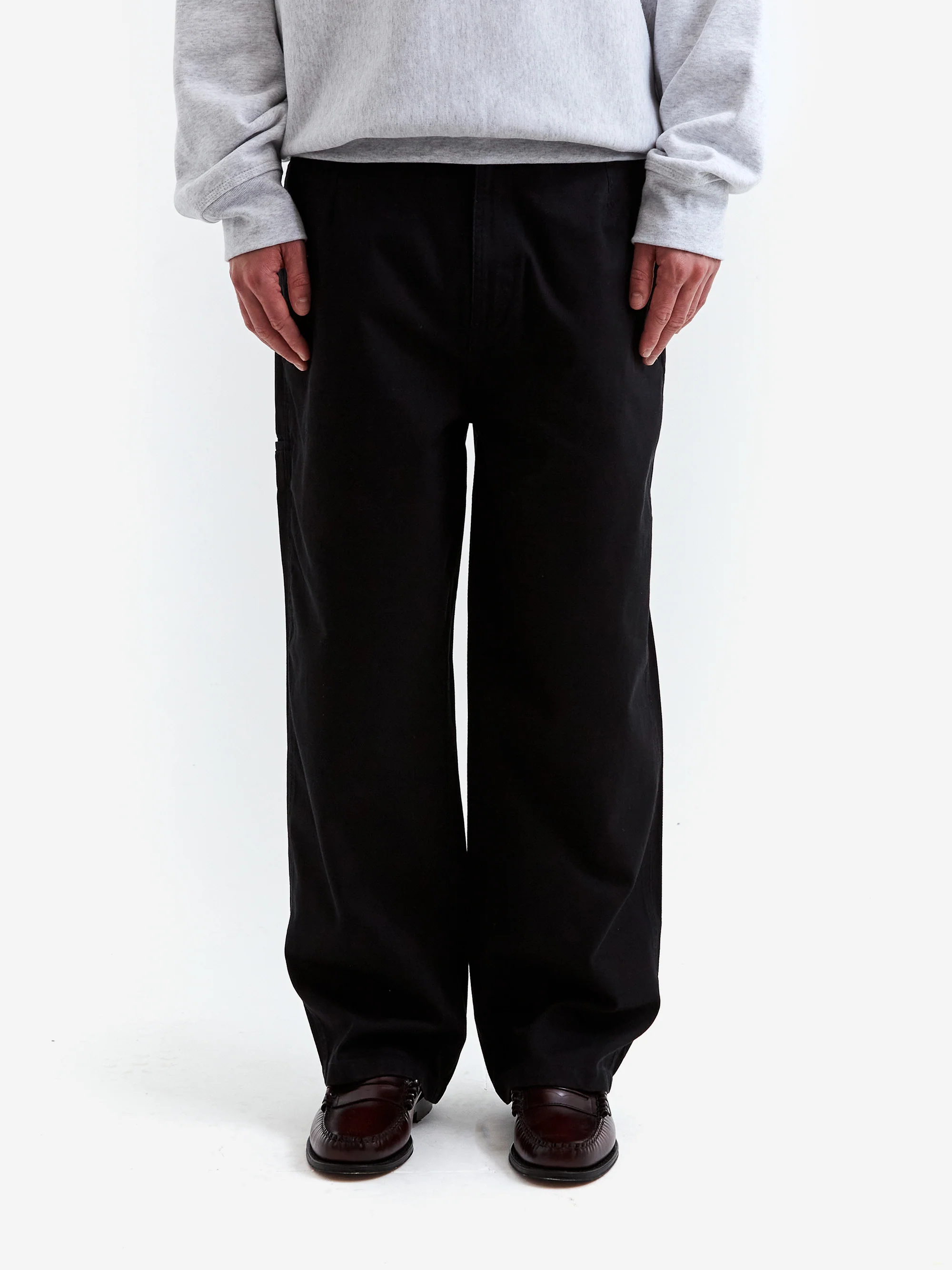 Stussy Workgear Twill Trouser - Black - Image 2