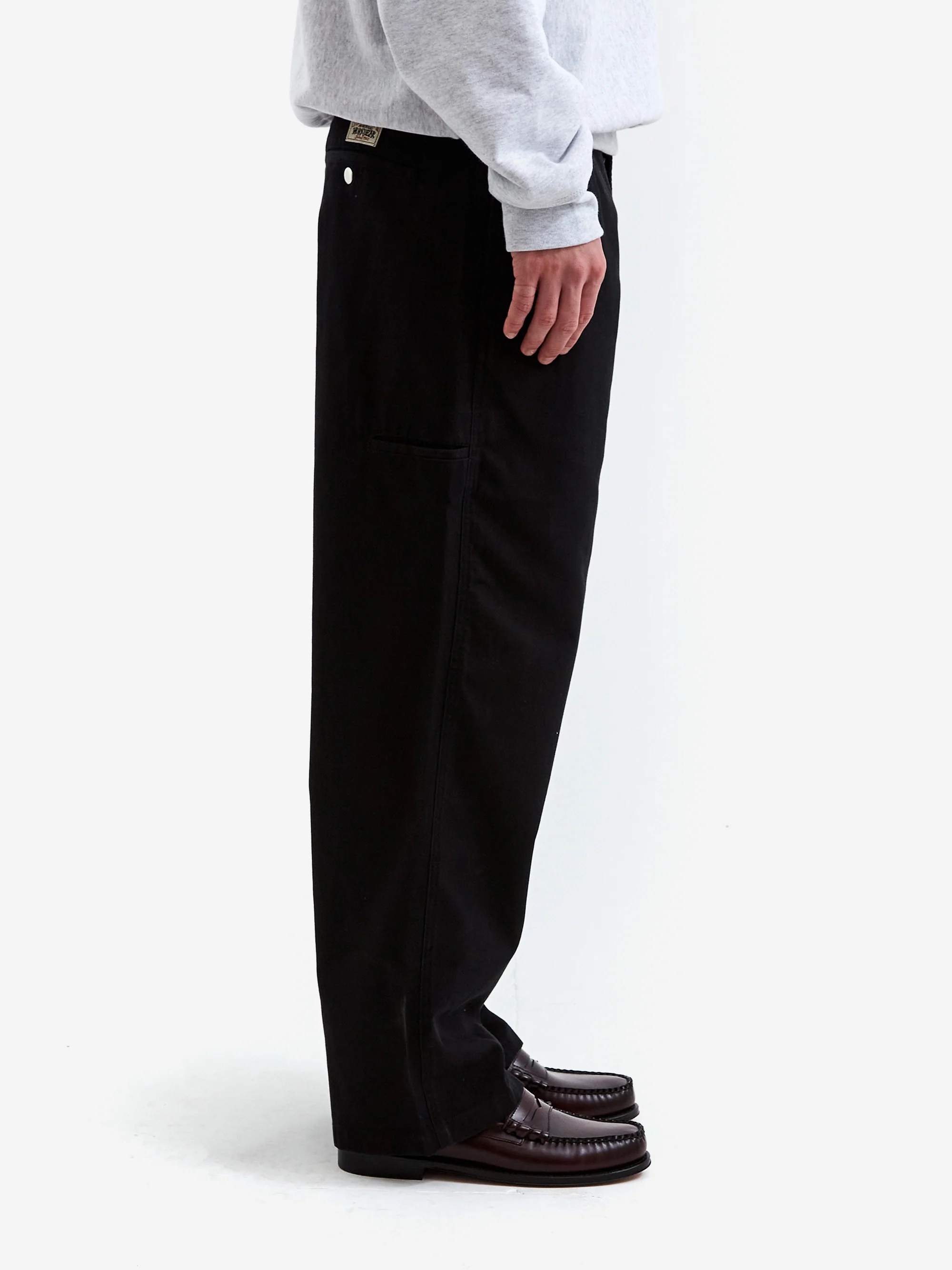 Stussy Workgear Twill Trouser - Black - Image 5