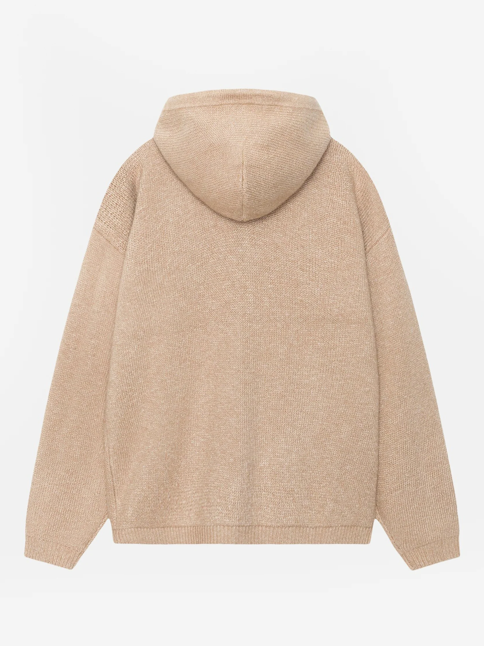 Stussy Zip Up Hooded Sweater - Camel - Image 6