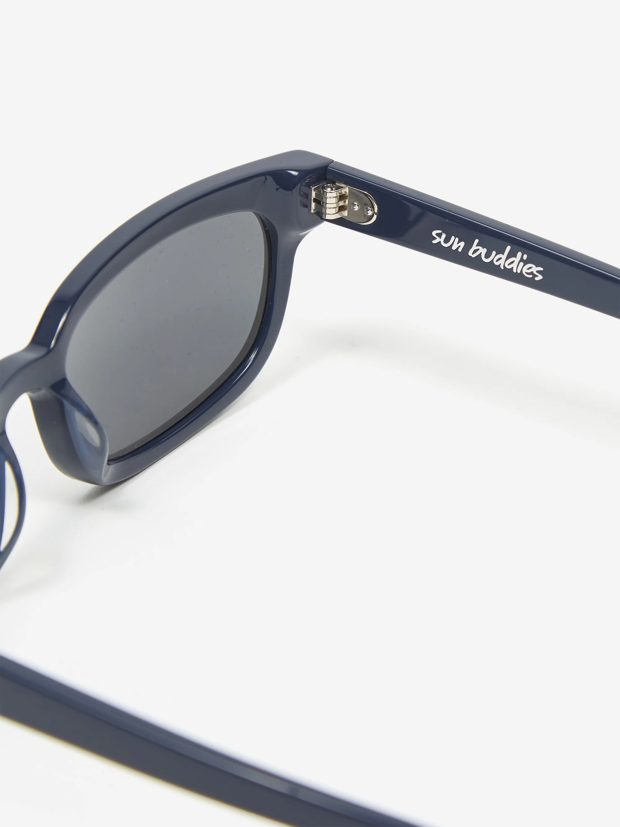 Sun Buddies Amber Sunglasses - Solid Navy - Image 4