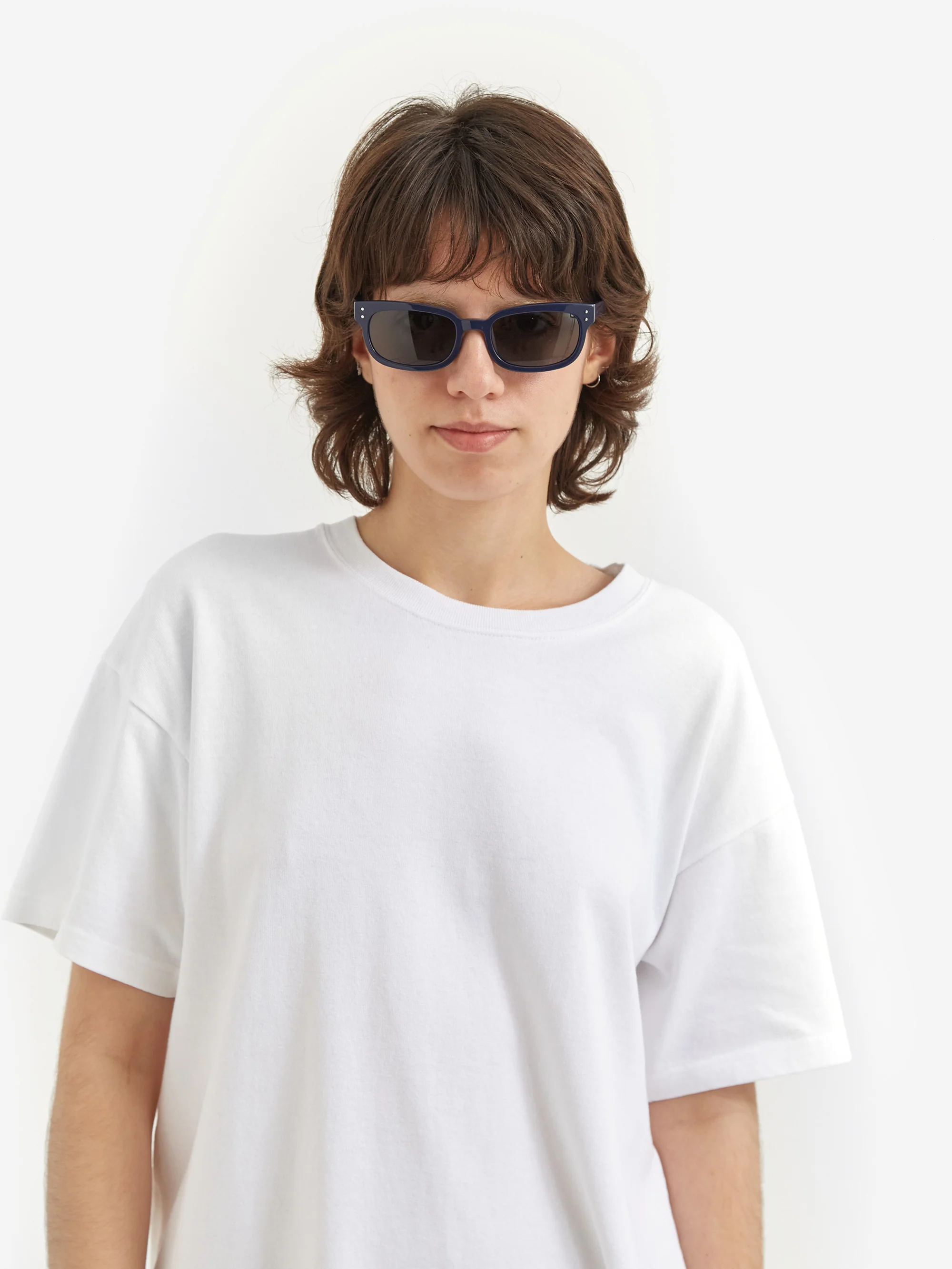 Sun Buddies Amber Sunglasses - Solid Navy - Image 5