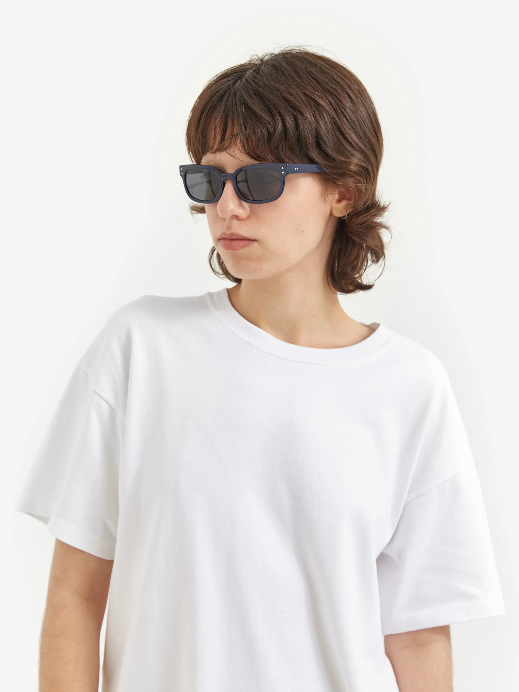 Sun Buddies Amber Sunglasses - Solid Navy - Image 6