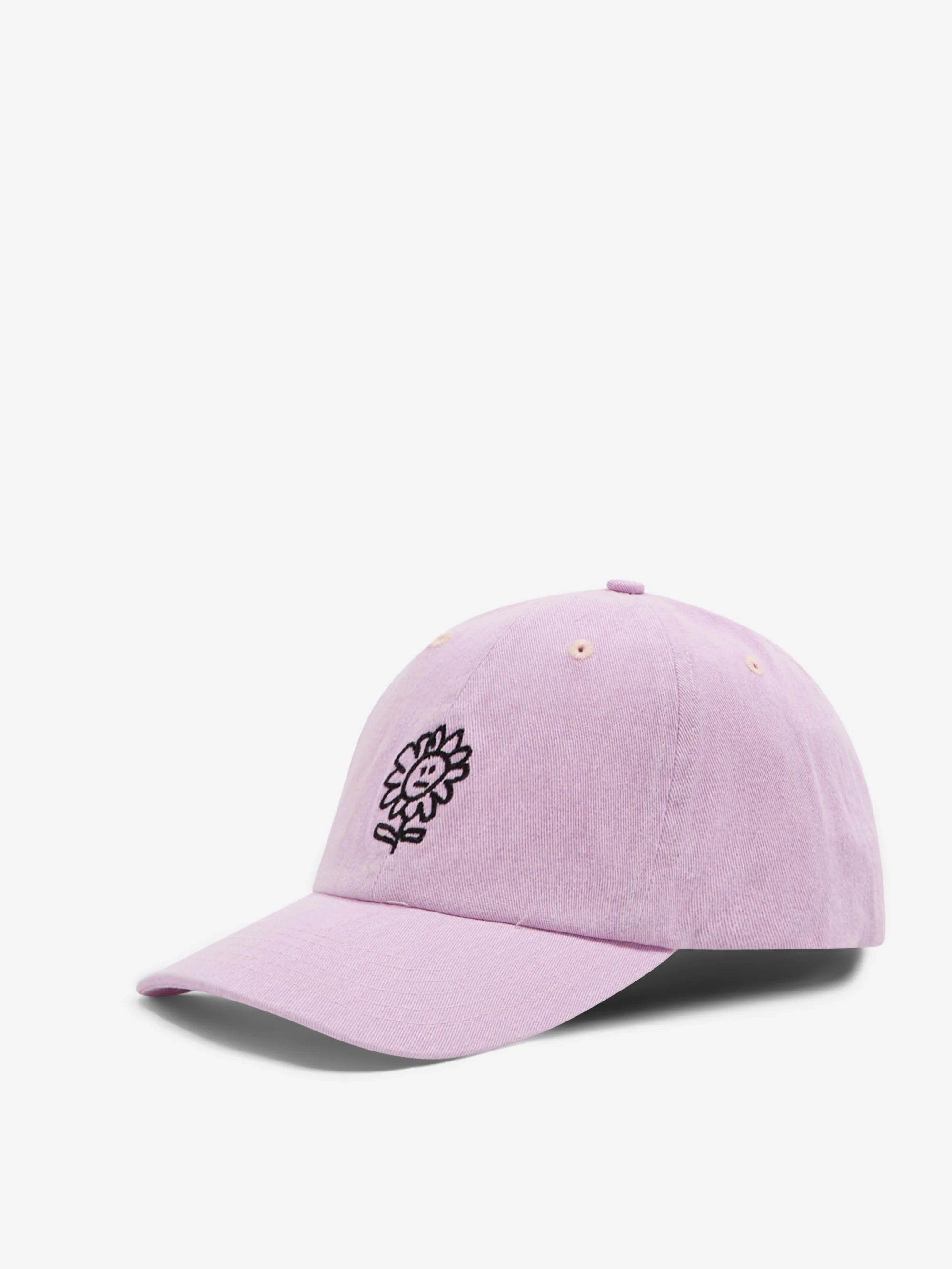 Sunflower Distressed Dad Cap - Pink