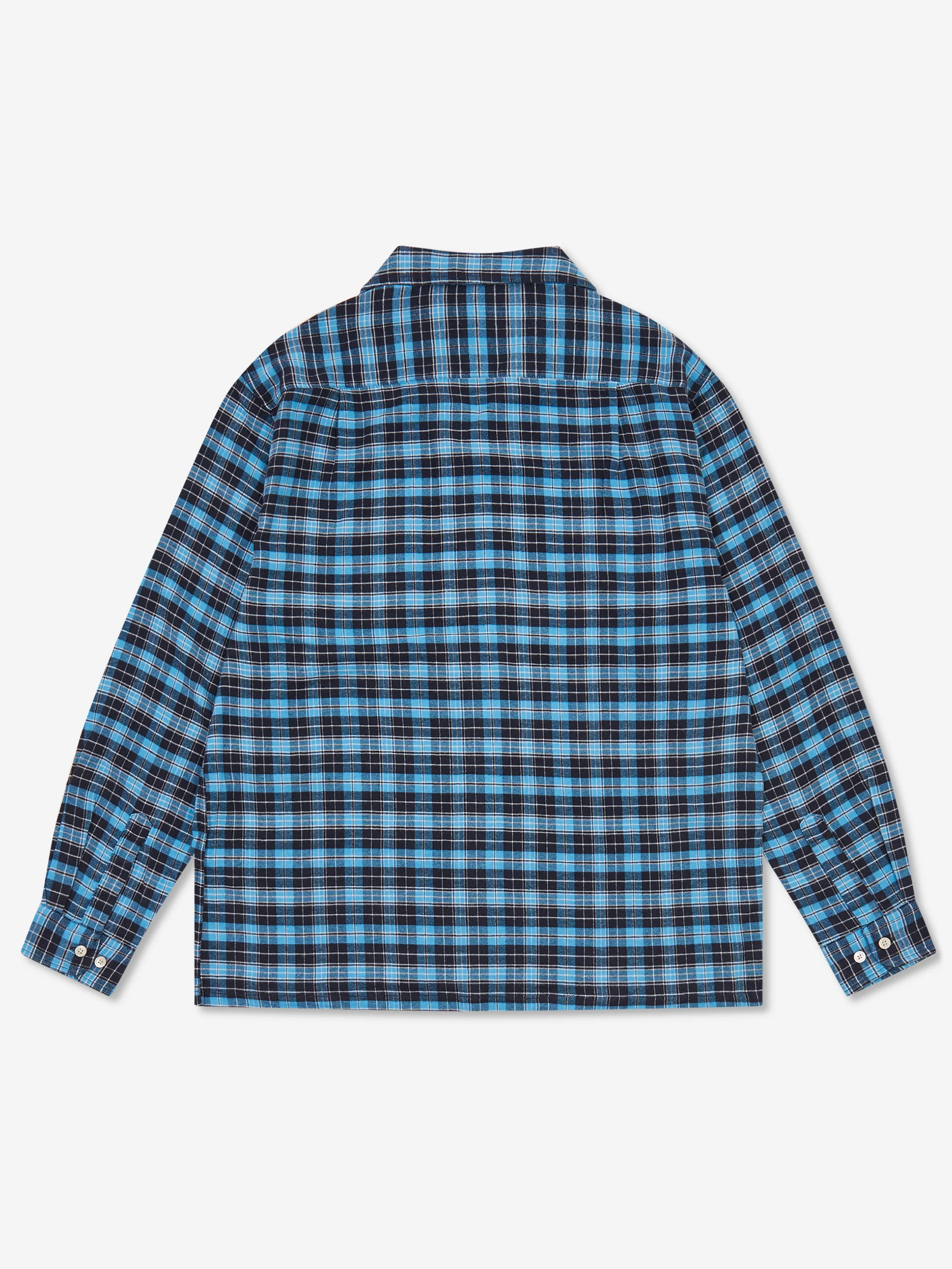 Sunflower Pocket Shirt - Blue Check - Image 3