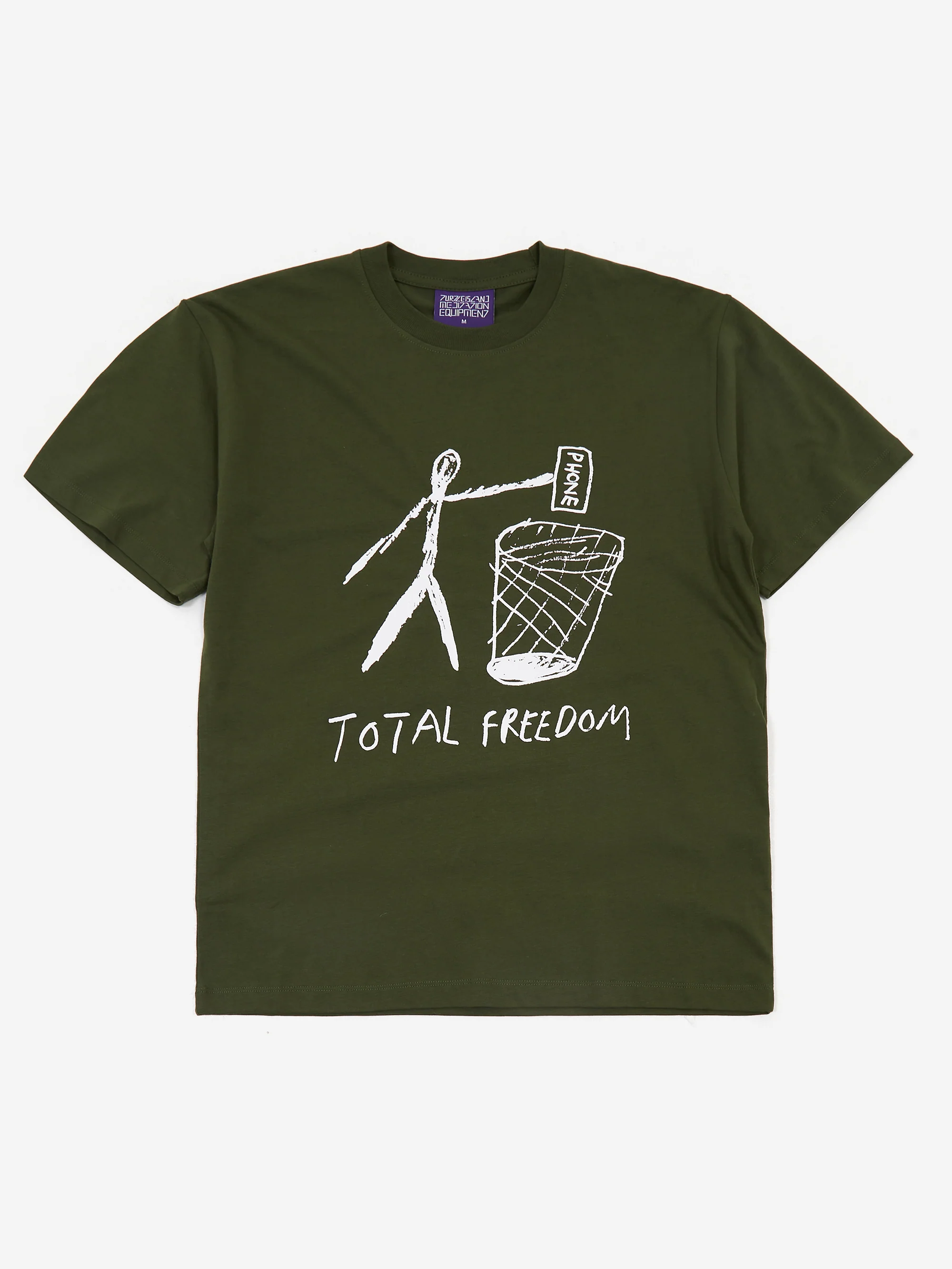 T.I.M.E. Total Freedom Short Sleeve T-Shirt - Dark Army Green