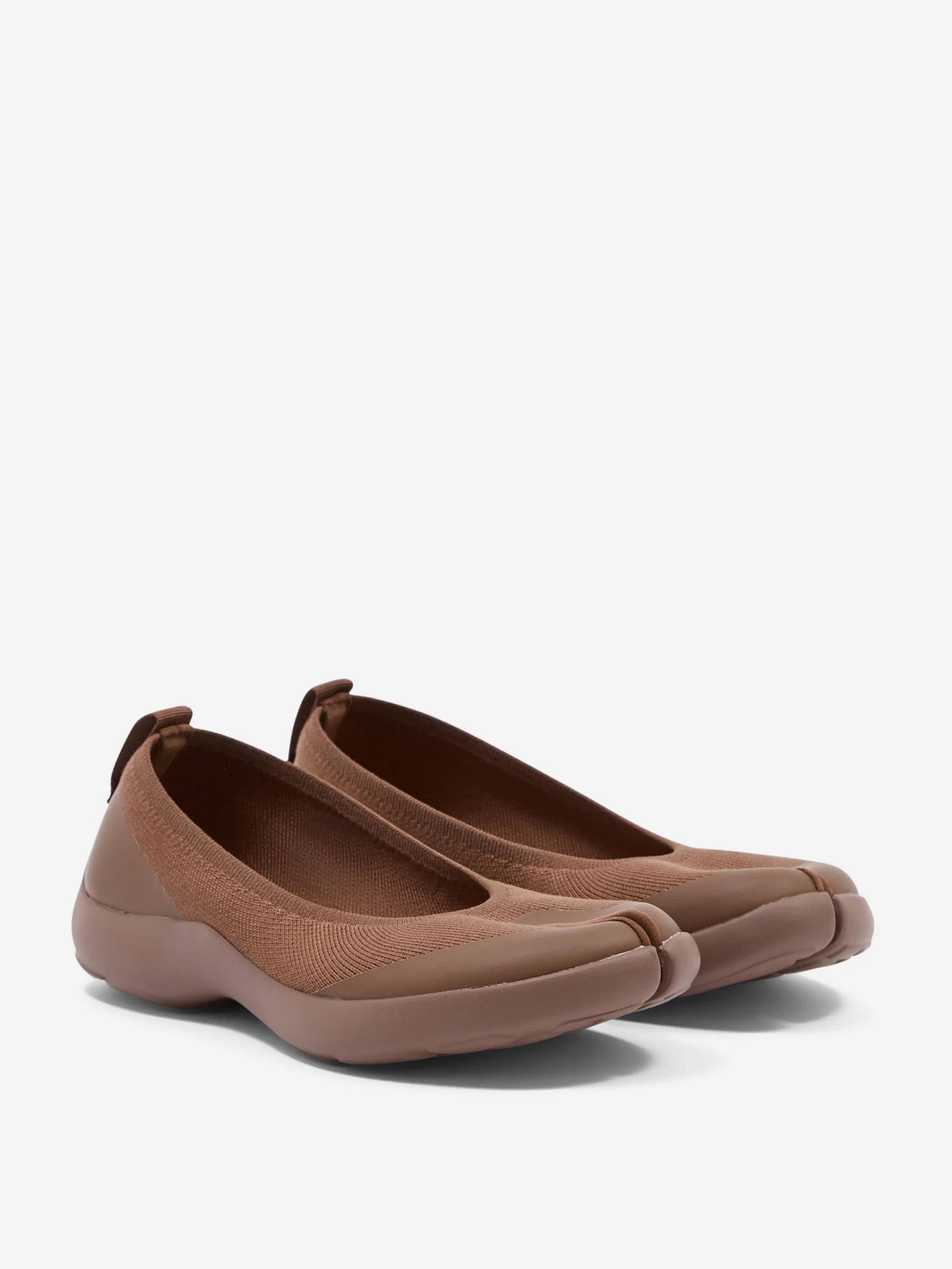 Tabi Footwear Ballerina - Chocolate - Image 2