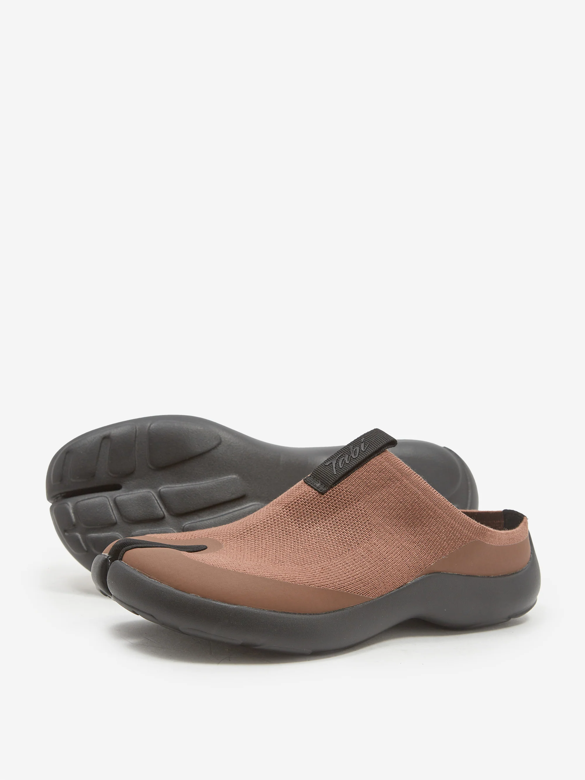Tabi Footwear Mules - Chestnut/Black - Image 7
