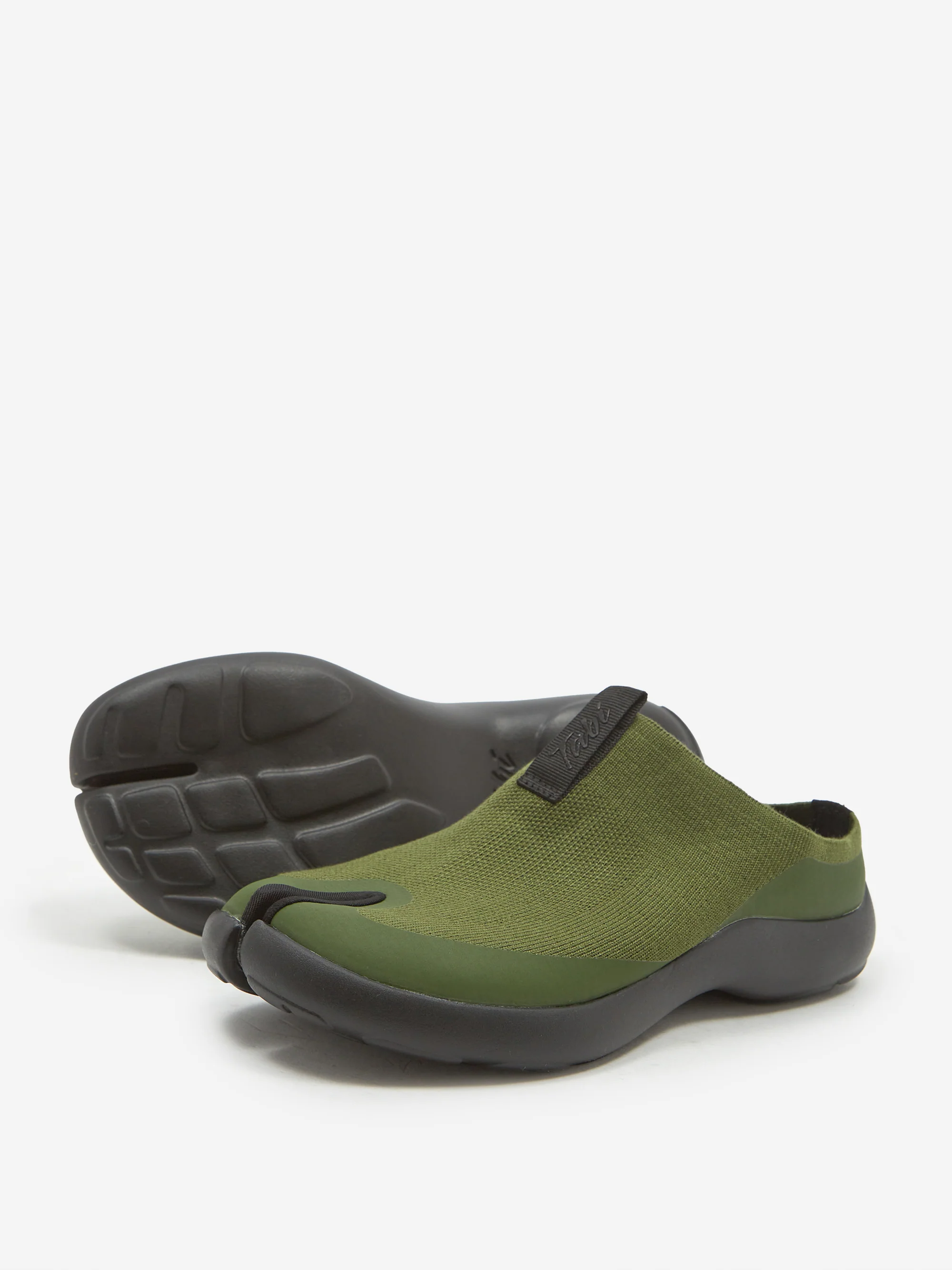 Tabi Footwear Mules - Forest/Black - Image 6