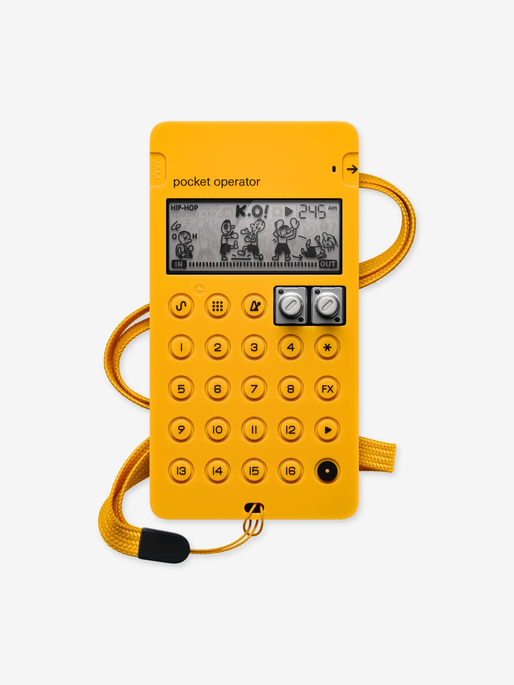 Teenage Engineering CA-X Pocket Operator Case - Yellow