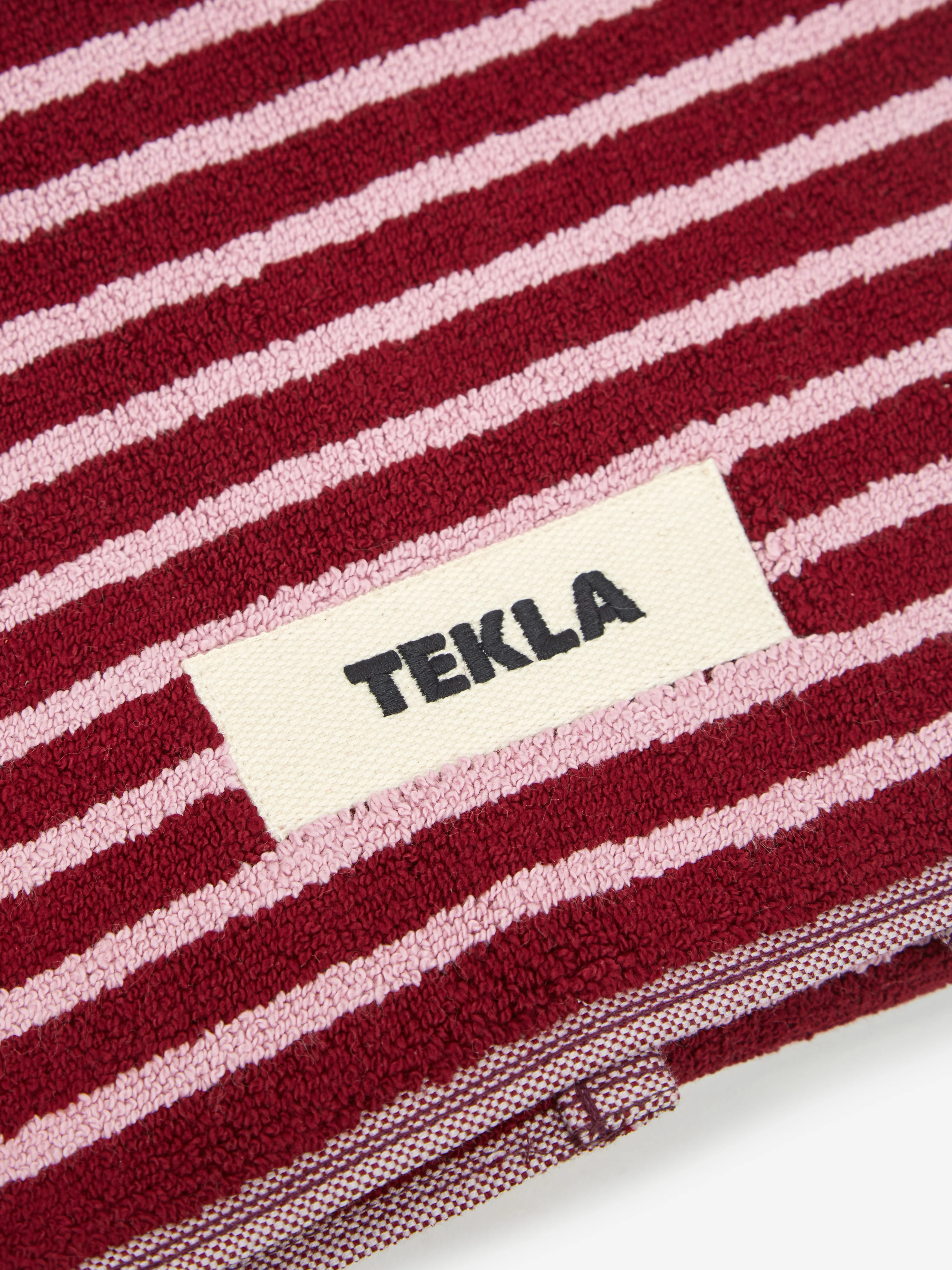 TEKLA Bath Mat - Red & Rose - Image 2