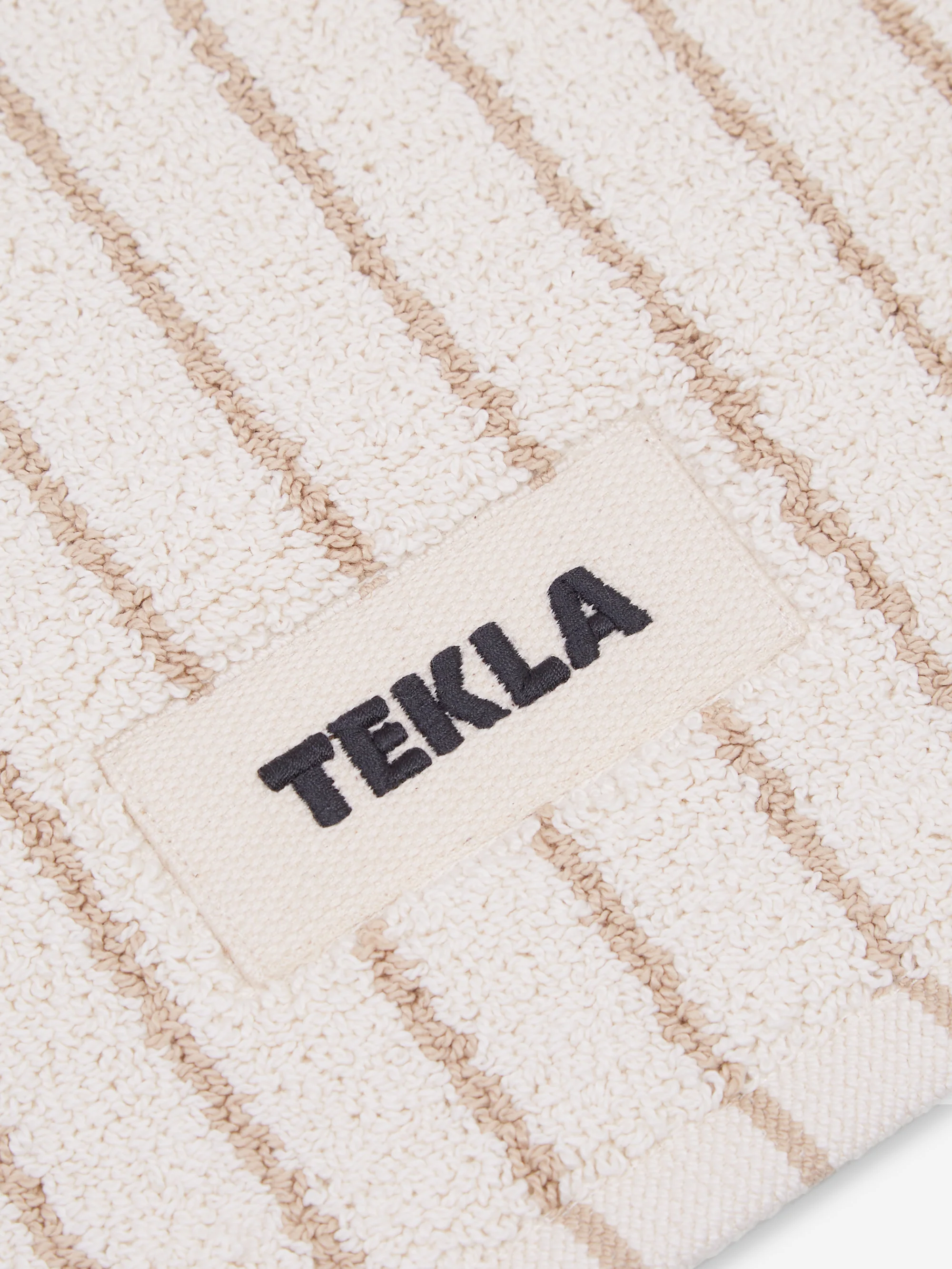 TEKLA Bath Mat - Sienna Stripes - Image 2