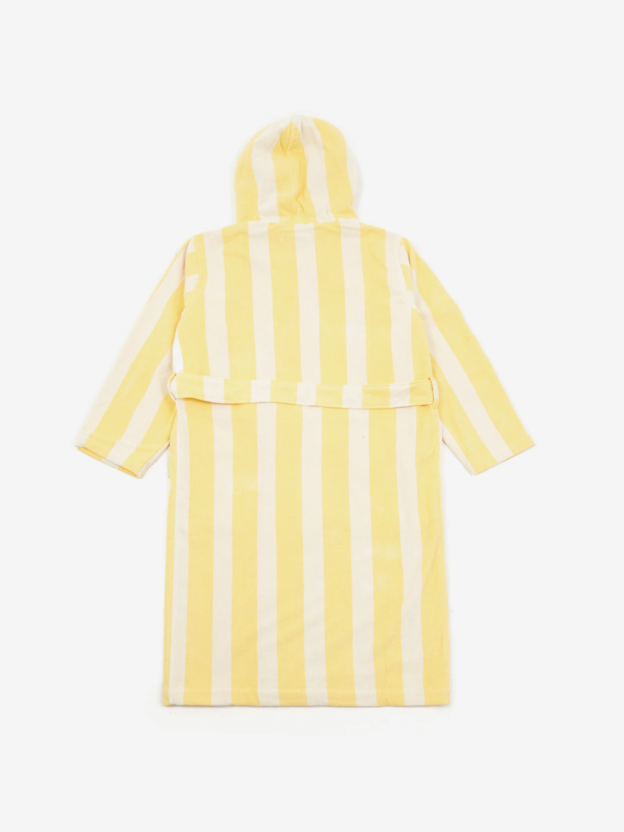 TEKLA Bath Robe - Yellow Stripes - Image 3