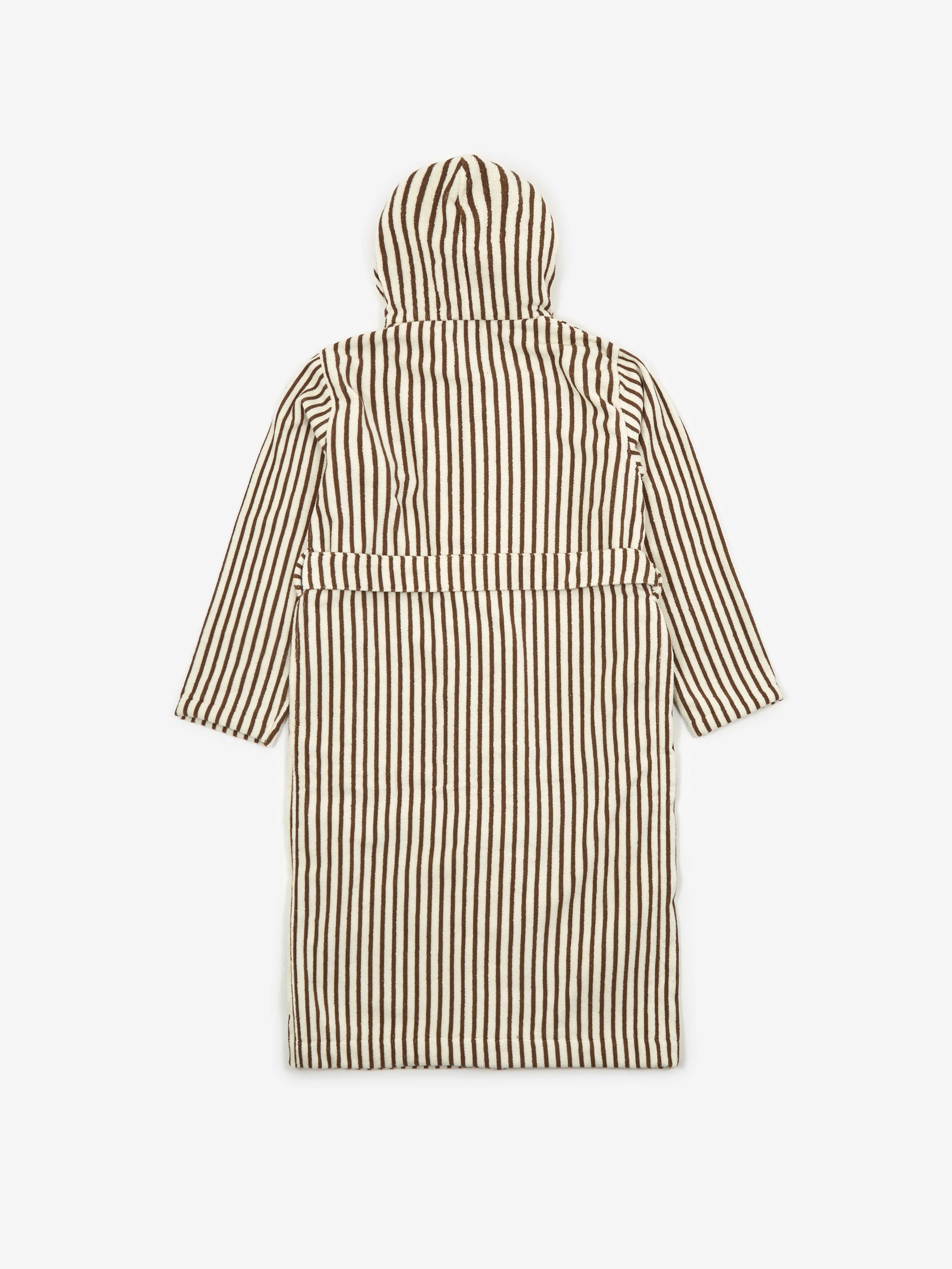 TEKLA Hooded Bath Robe - Kodiak Stripe - Image 4
