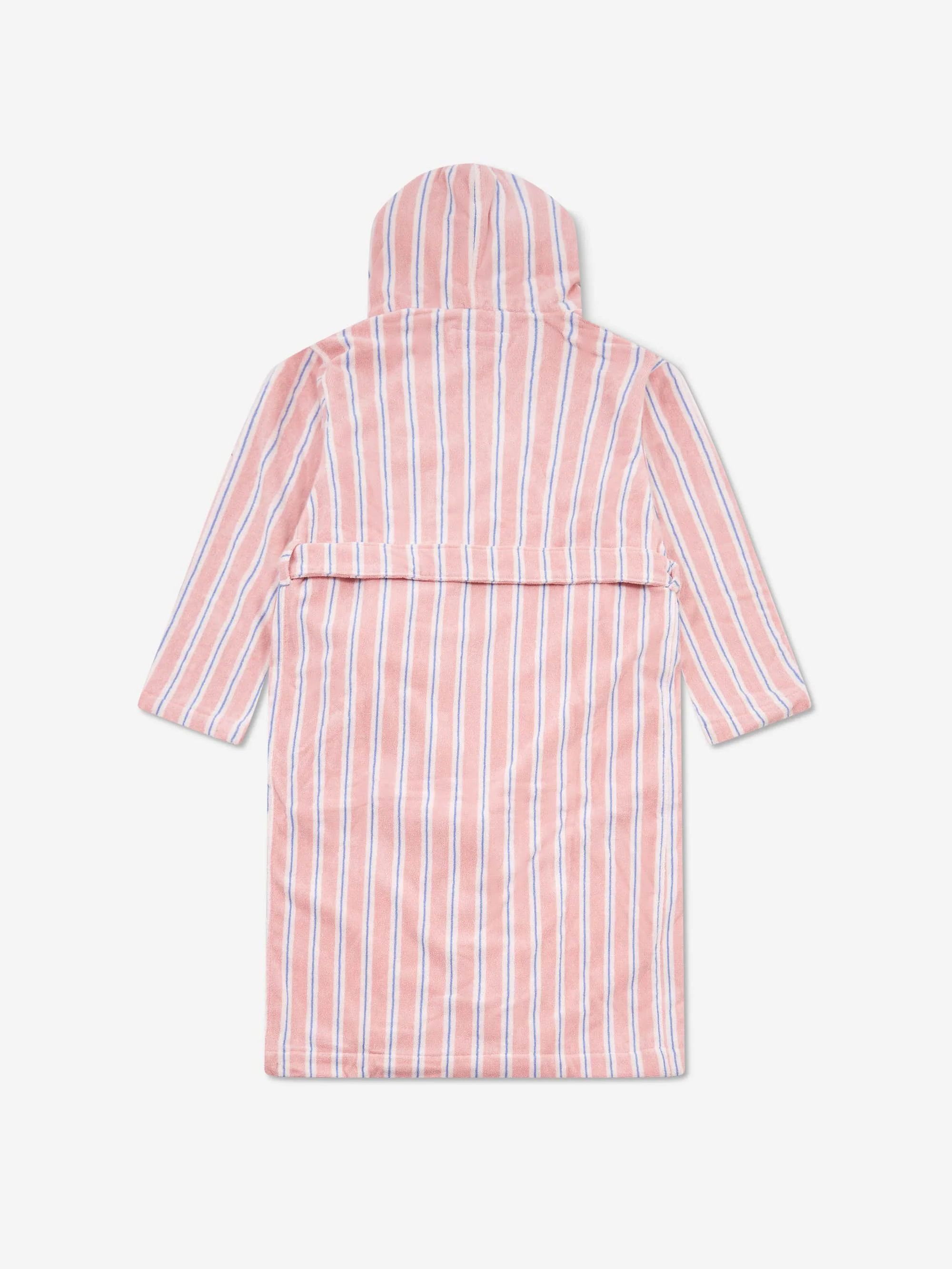 TEKLA Hooded Bathrobe - Candy Stripes - Image 3