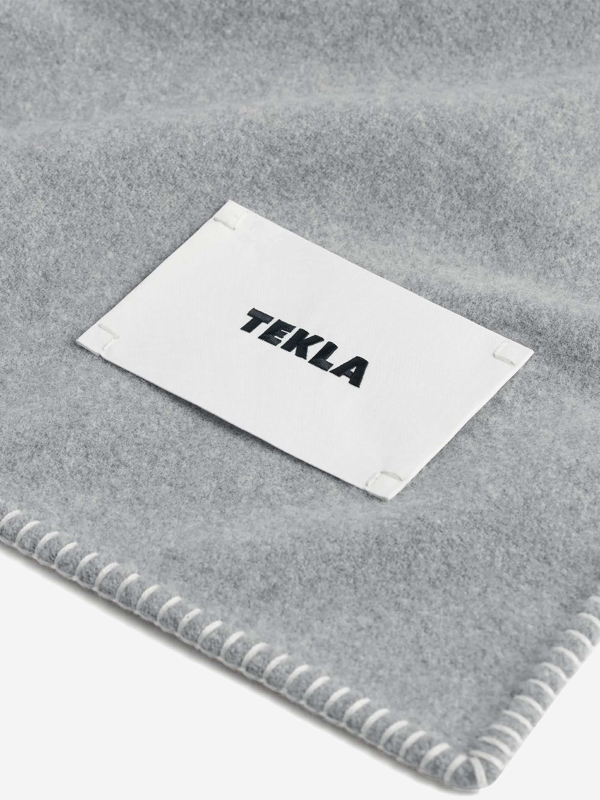 TEKLA Lambswool Blanket - Ash - Image 3