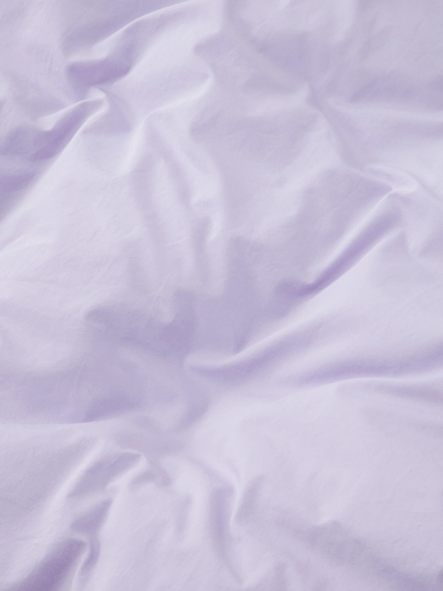 TEKLA Percale Double Duvet Cover 200cm x 200cm - Lavender - Image 4