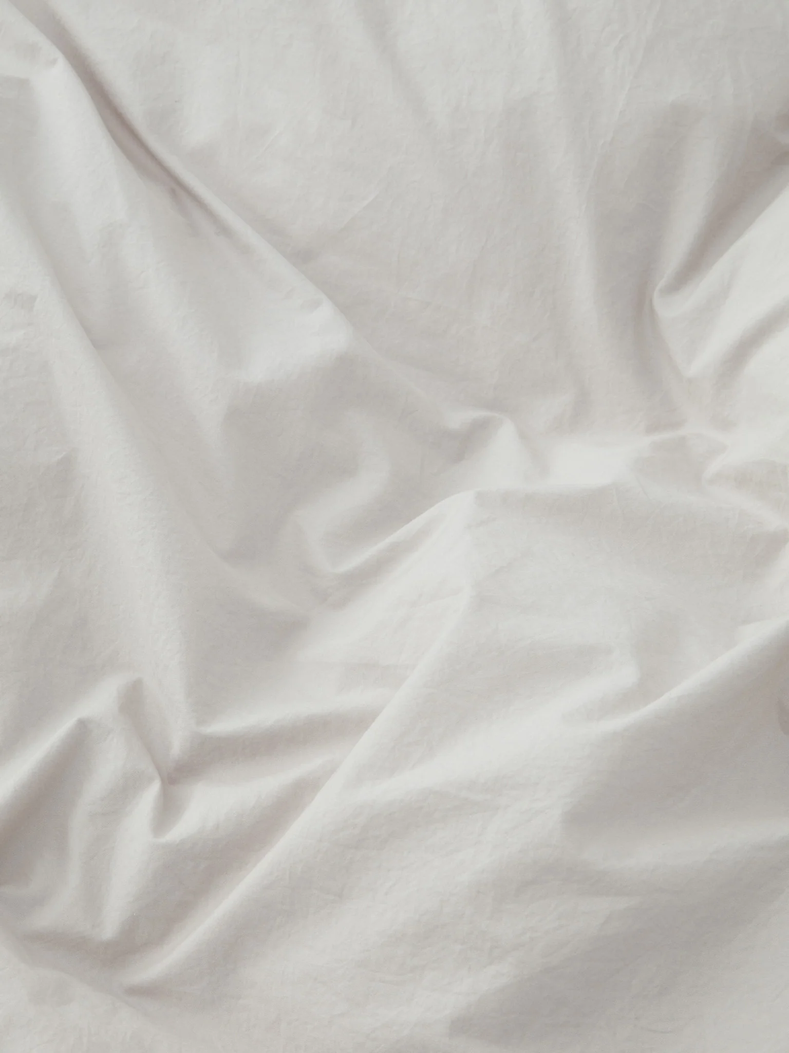 TEKLA Percale King Duvet Cover 220cm x 220cm - Soft Grey - Image 3