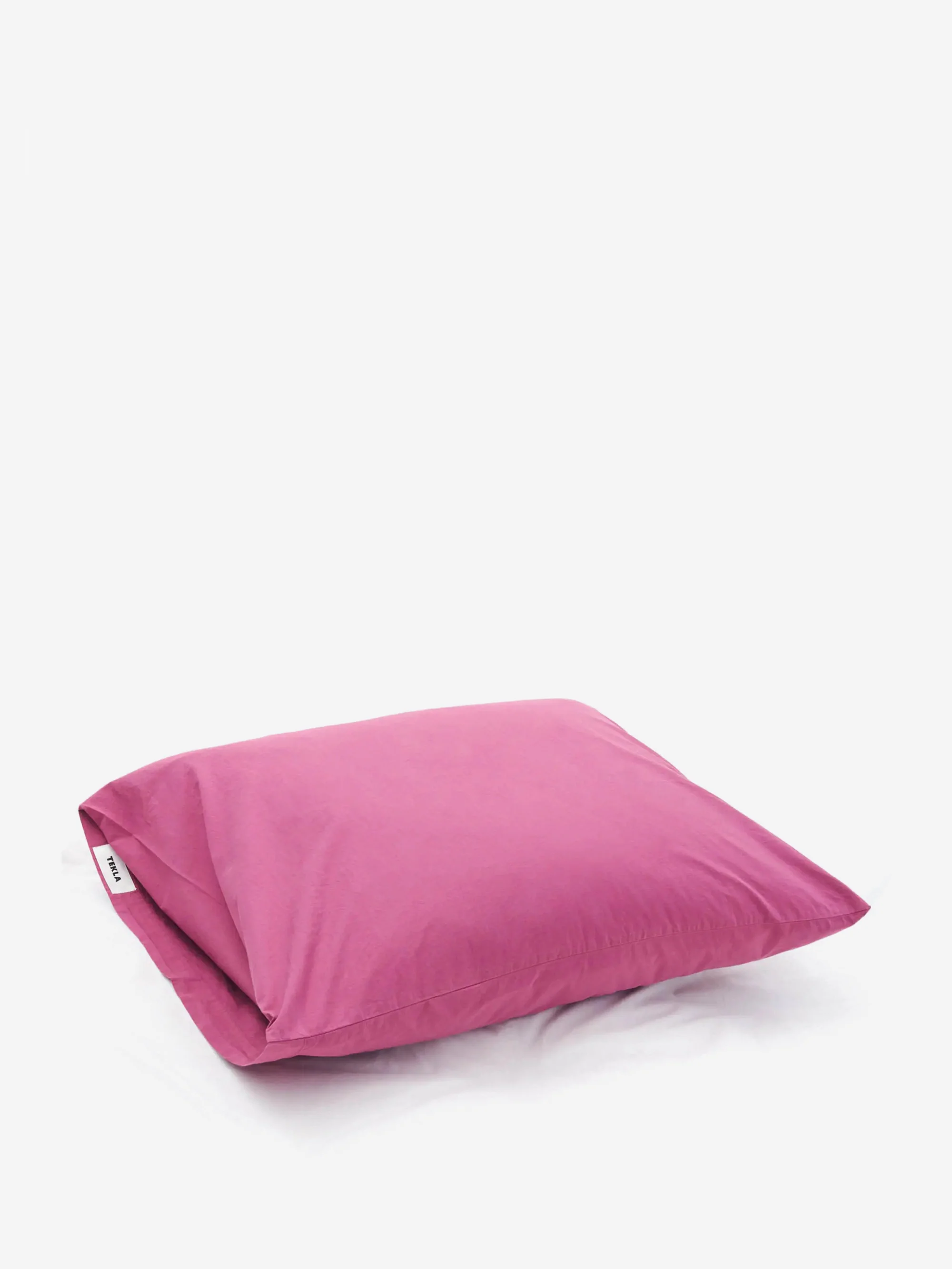 TEKLA Percale Pillow Case 50cm x 75cm - Lingonberry