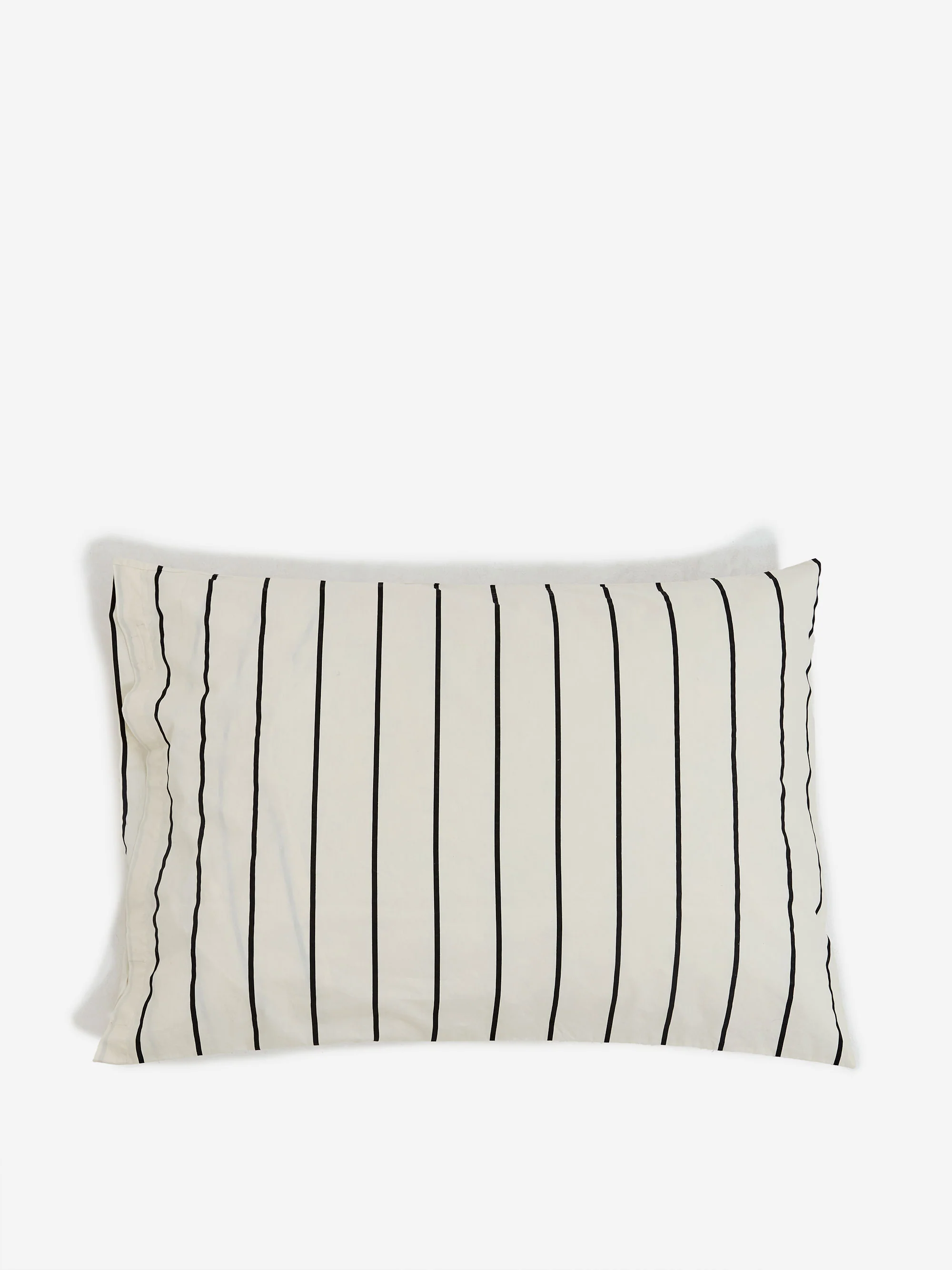 TEKLA Percale Pillow Case 50cm x 75cm - Shadow Stripes