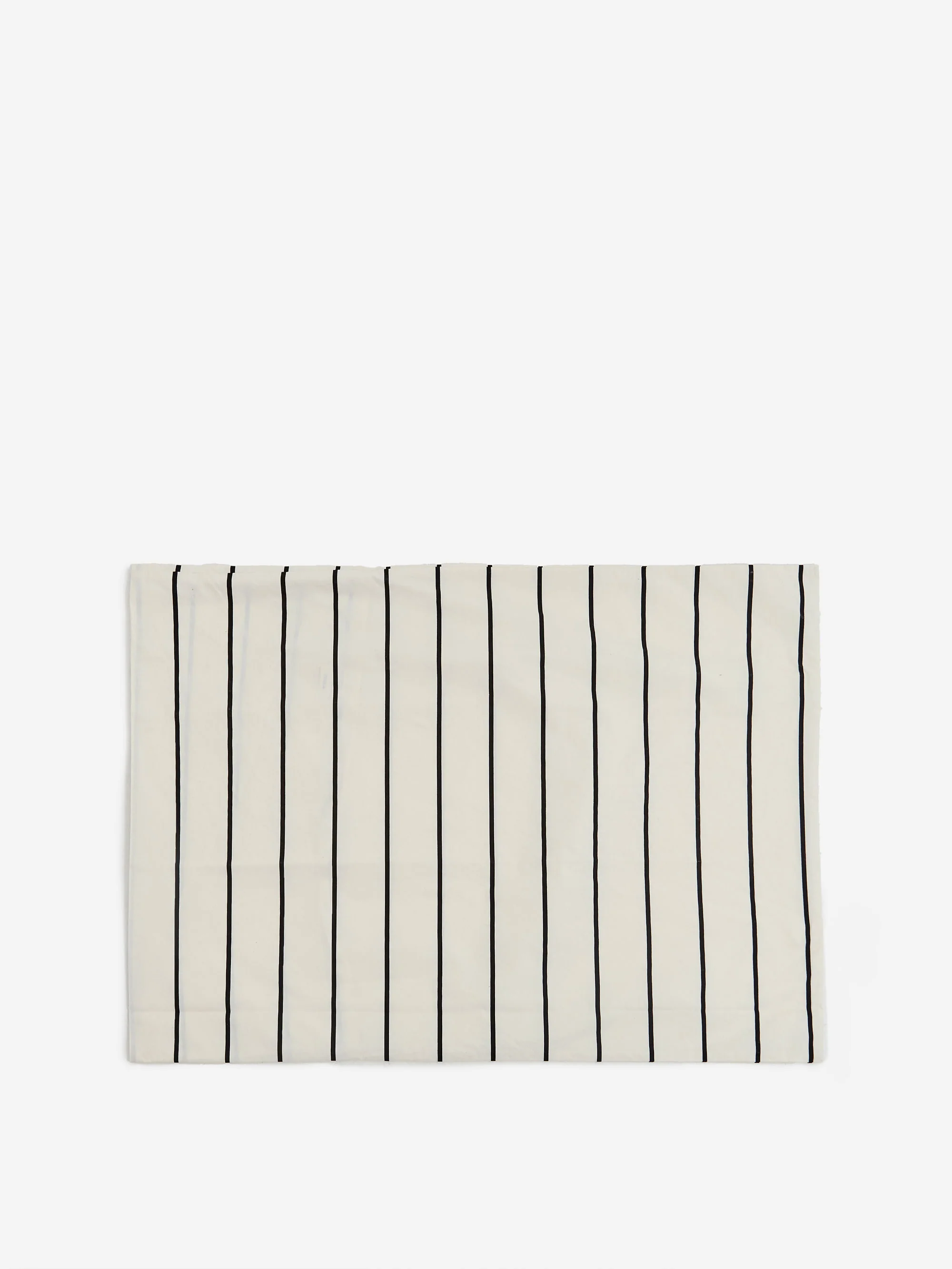 TEKLA Percale Pillow Case 50cm x 75cm - Shadow Stripes - Image 2