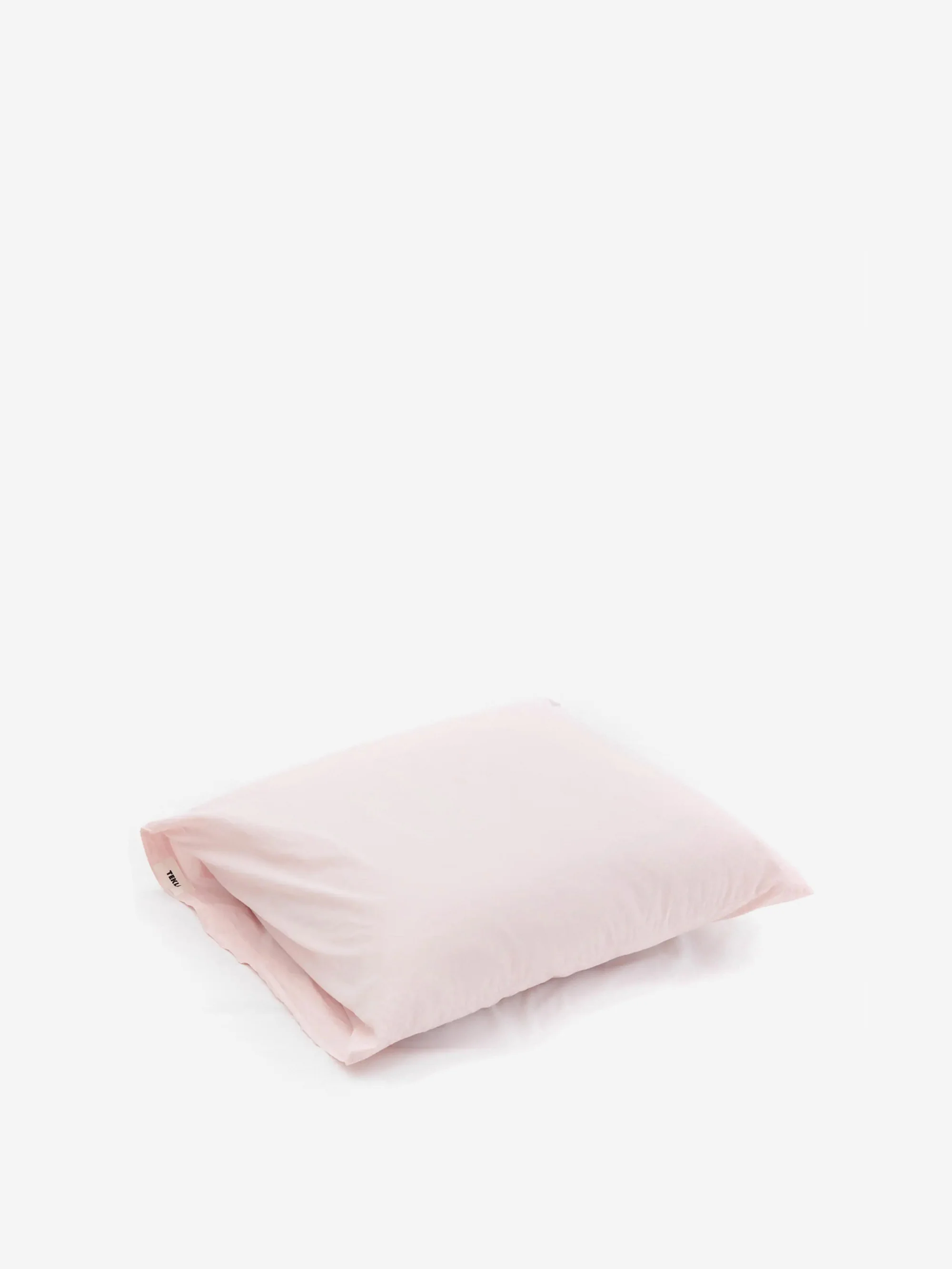 TEKLA Percale Pillow Case 50cm x 75cm - Petal Pink